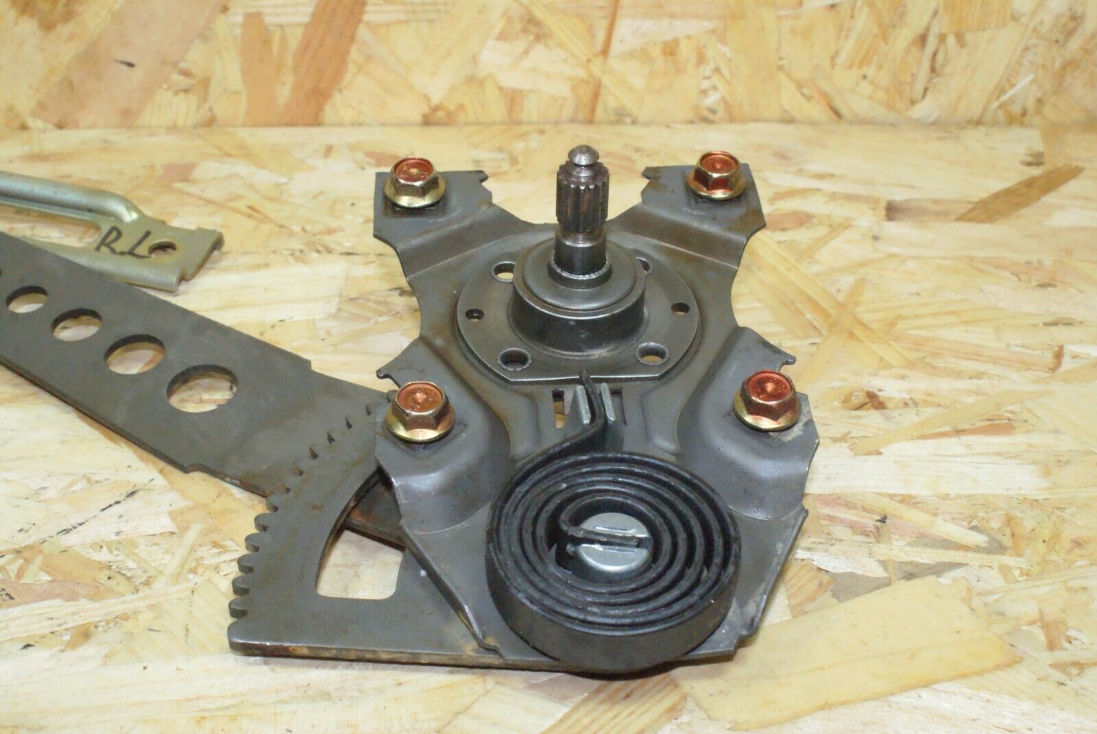 2264 Mercedes-Benz W123 280E Rear Left Manual Window Regulator 1237301346