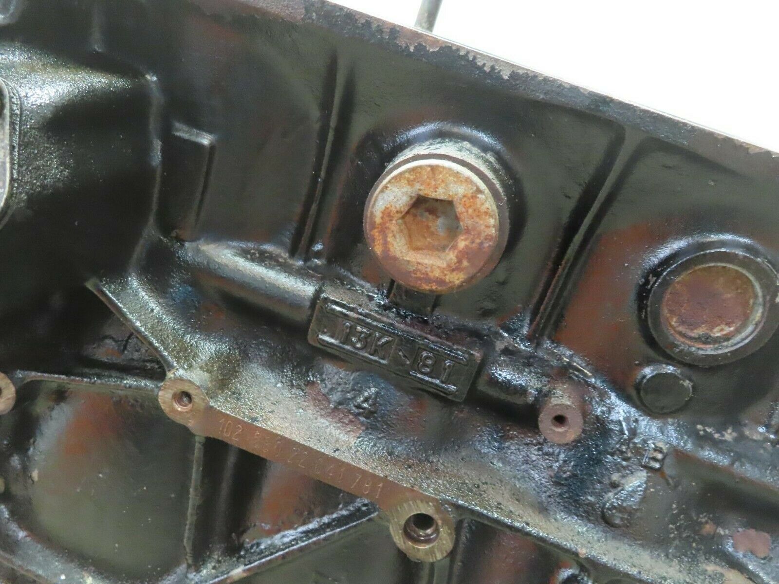 10186 Mercedes-Benz C123 230CE Coupe Engine Block 1020110301 M102.980