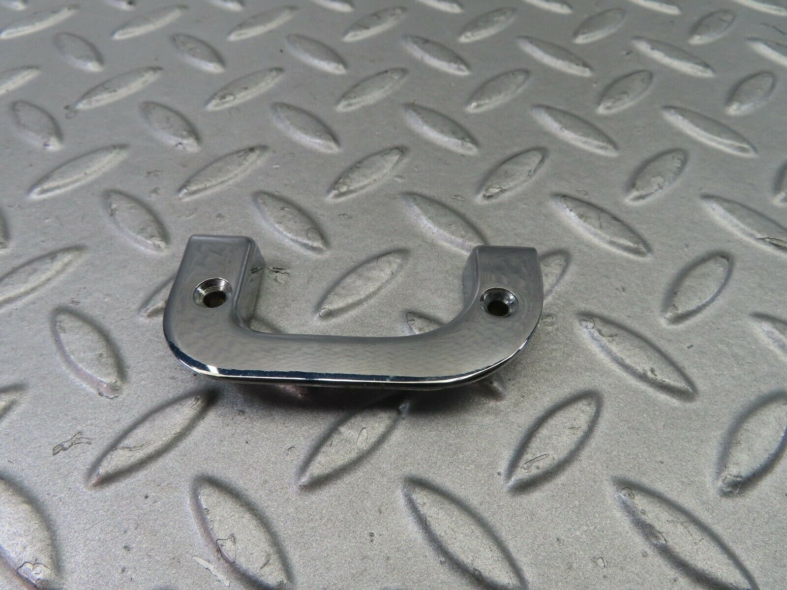 7624 Mercedes-Benz S123 230TE Wagon Left Chrome Door Latch Trim 1237230124