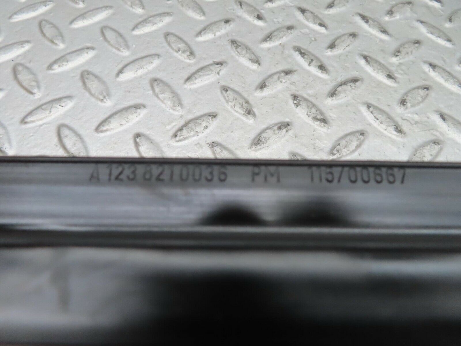 15864 Mercedes-Benz W123 280E Main Cable Cover In Trunk 1238210036