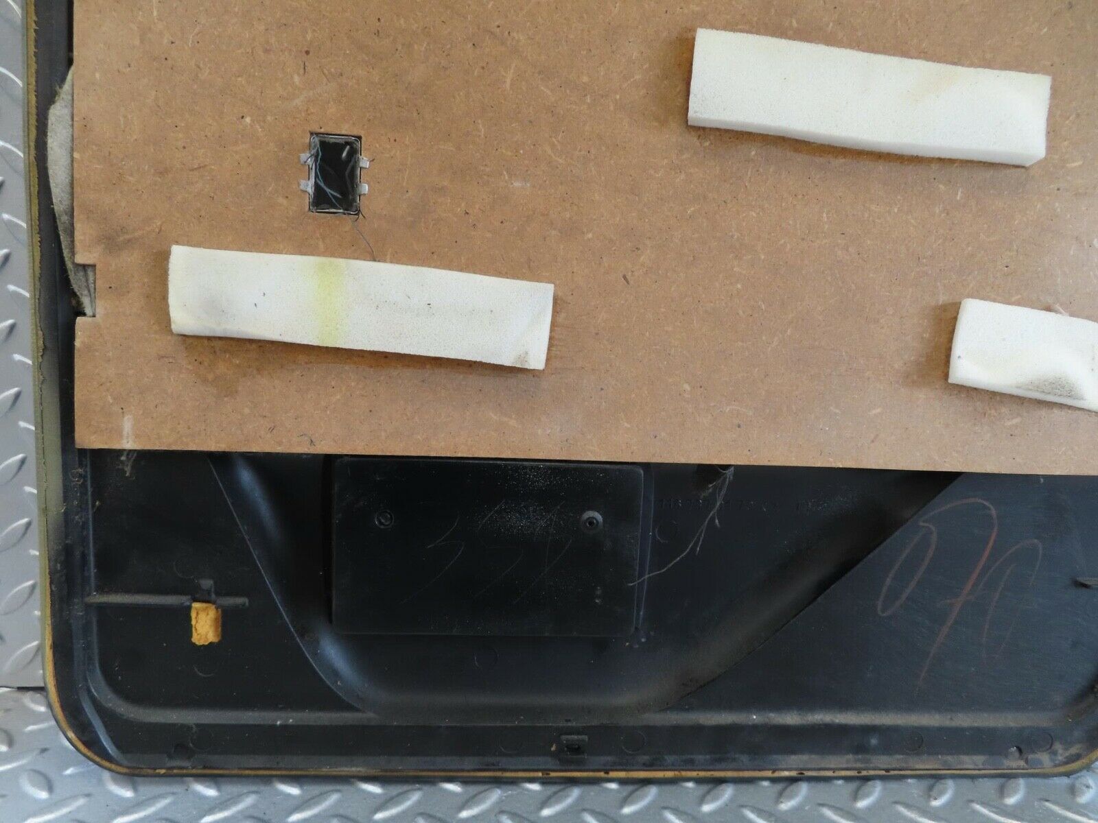 14250 Mercedes-Benz W116 350SE Rear Left Door Card Black 1167370170