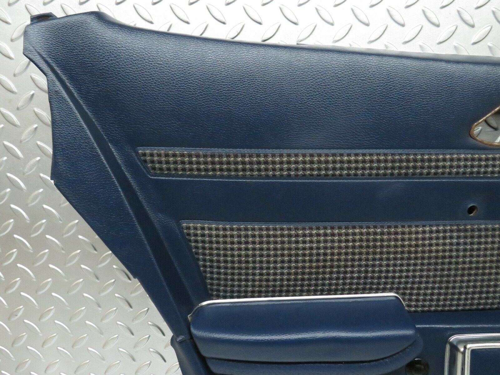 23747 Mercedes-Benz C107 450SLC Coupe Rear Left Card Panel Blue 1076940969