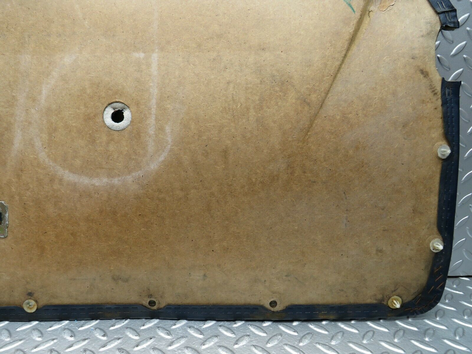 22935 Mercedes-Benz C123 230CE Coupe Front Left Door Card Blue