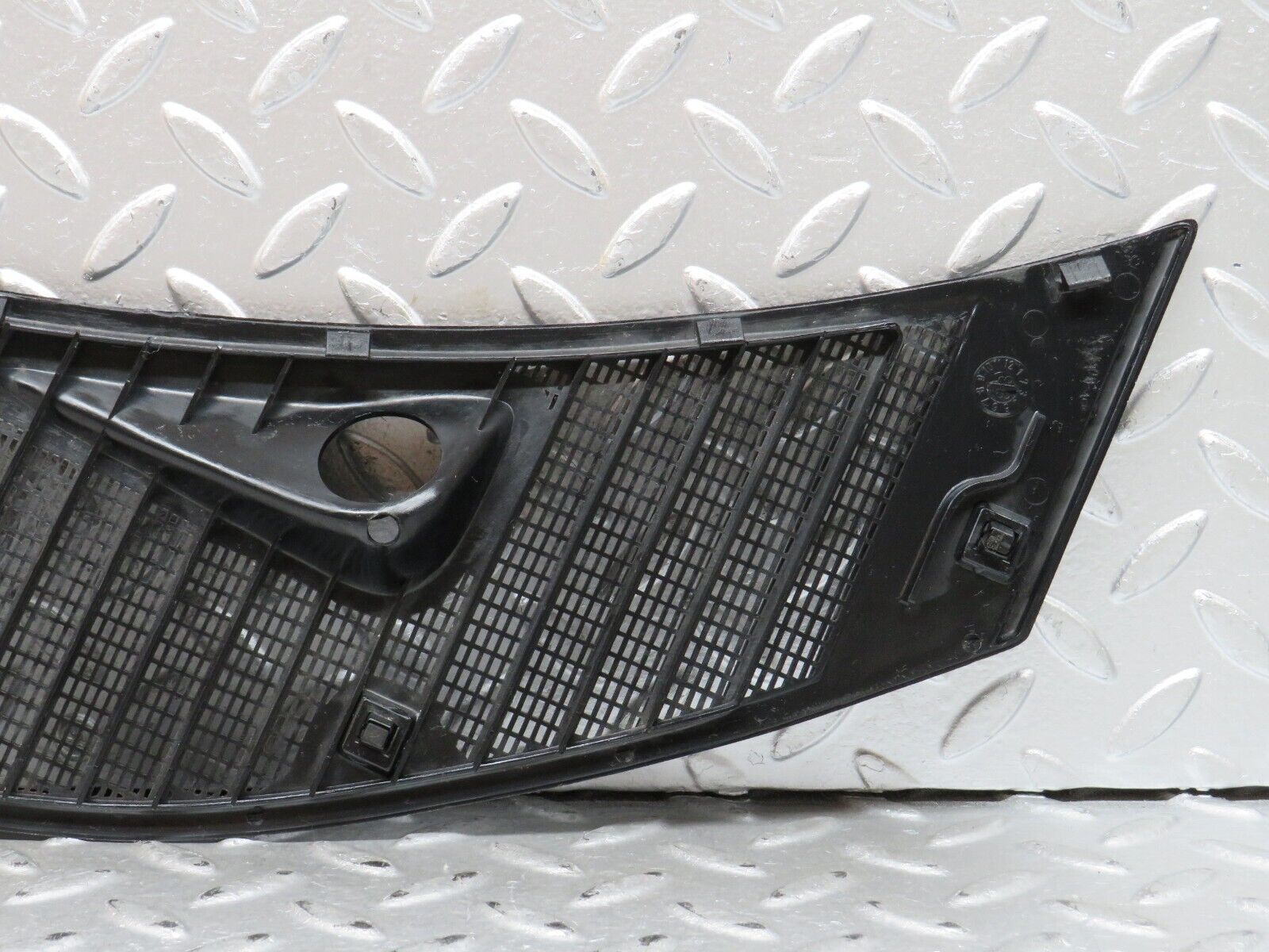 28241 Mercedes-Benz S123 240D Wagon Left Interior Chrome Latch Trim 1237230124