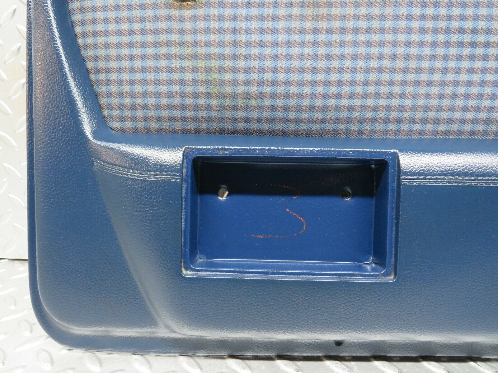 23176 Mercedes-Benz W116 350SE Rear Right Door Card Blue 1167370270