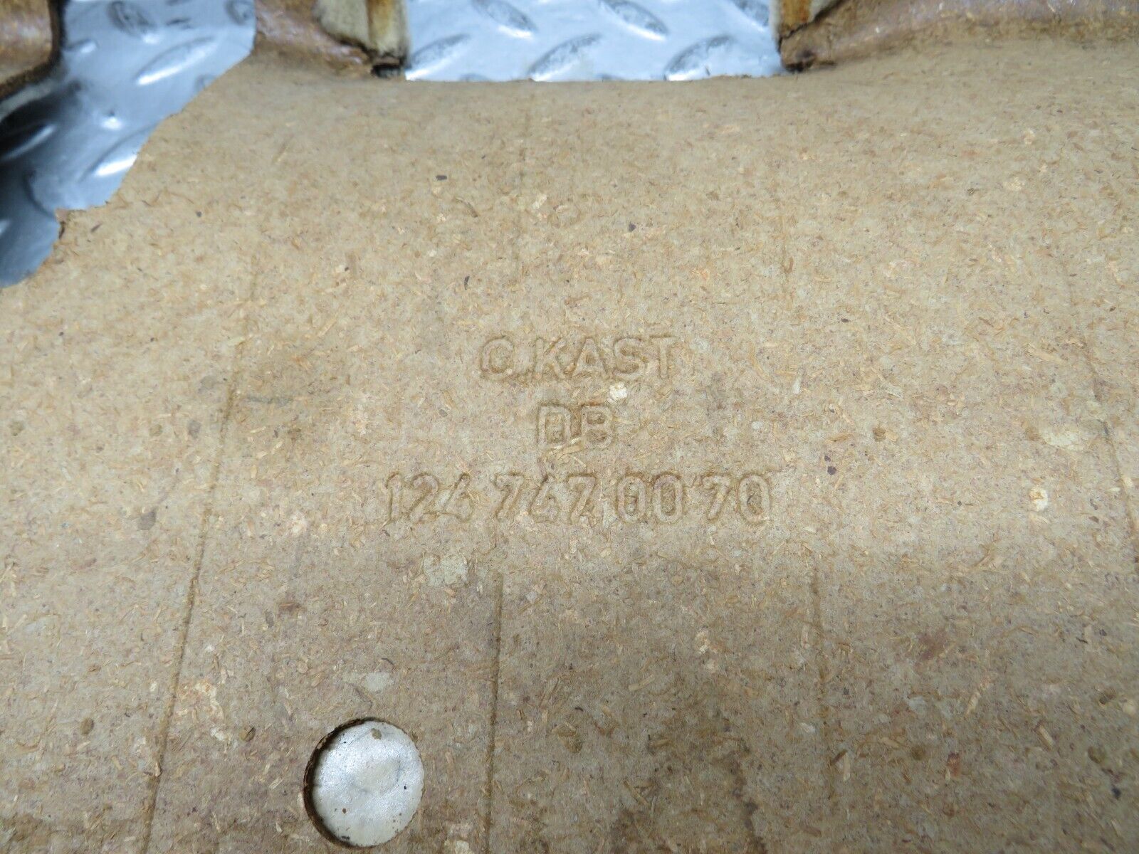 27595 Mercedes-Benz S124 300TE Wagon Tailgate Trunk Cover Lining 1247470070