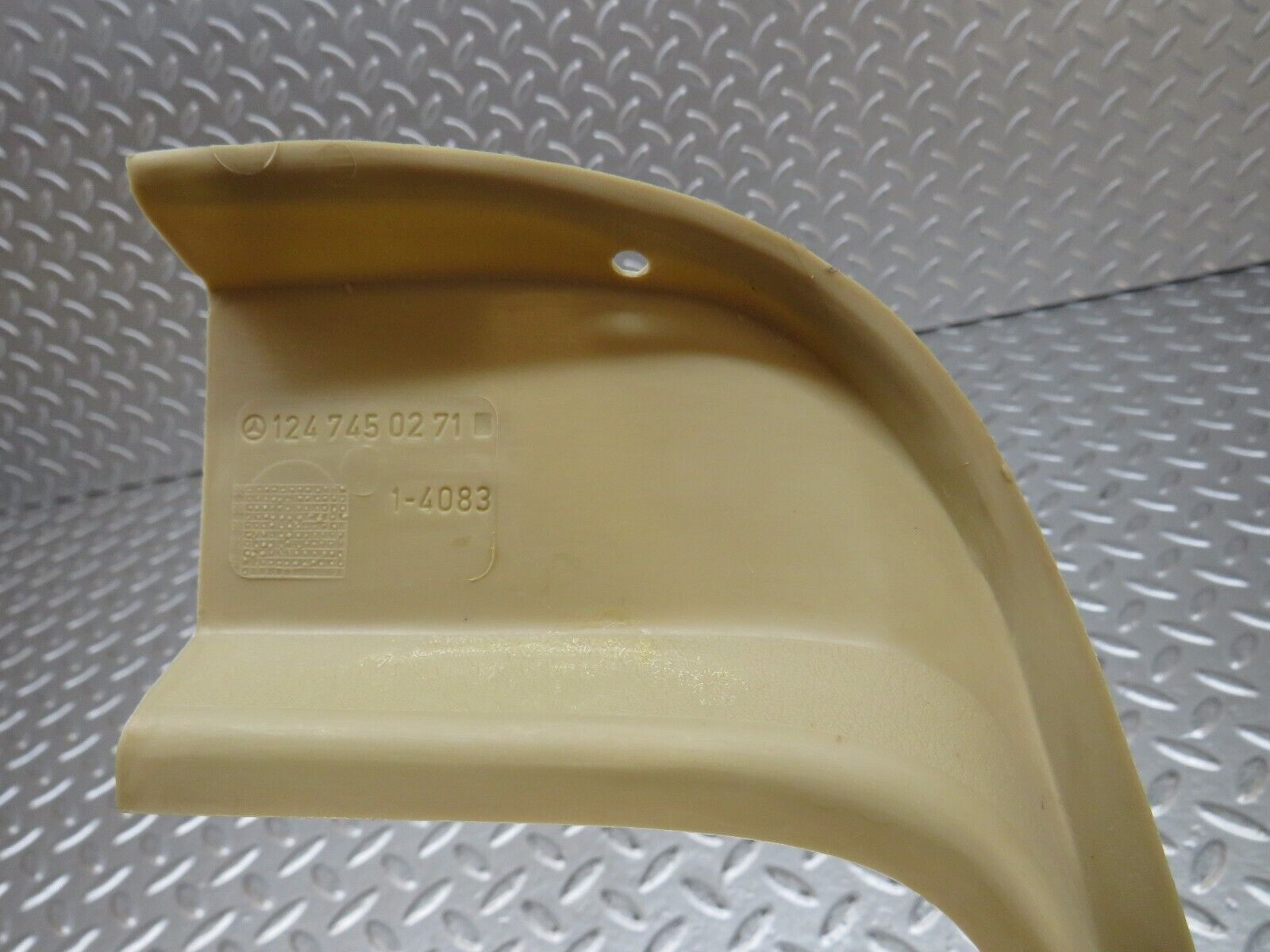 27569 Mercedes-Benz S124 300TE Inner Tailgate Cover Trim Pair Beige 1247450171