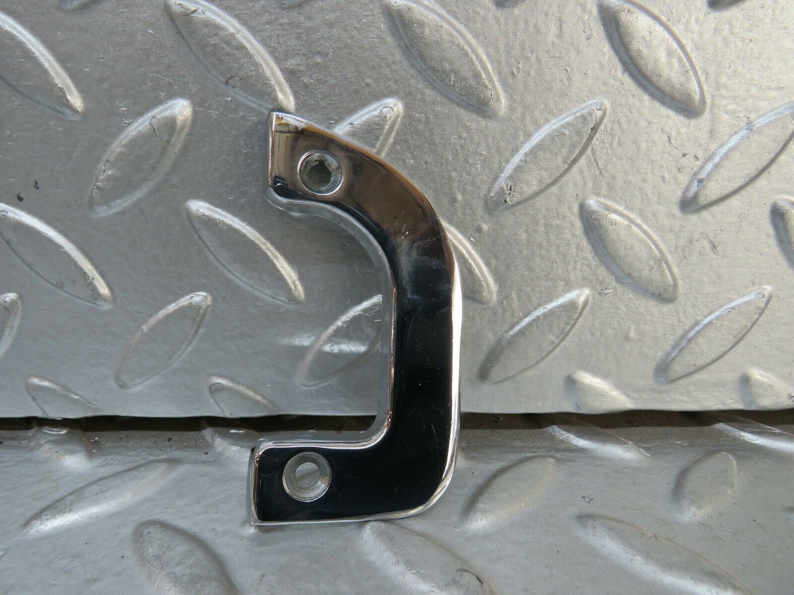 23732 Mercedes-Benz C107 450SLC Coupe Left Interior Chrome Door Latch Trim