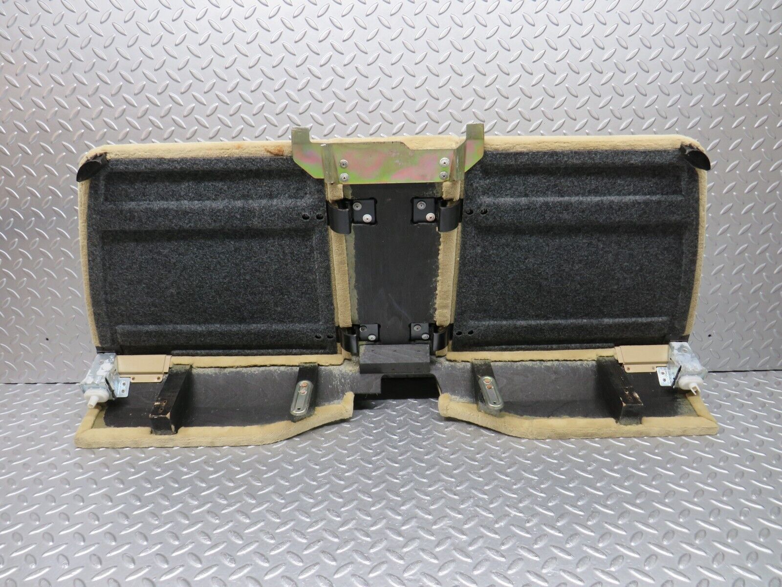 38278 Mercedes-Benz R129 280SL Coupe Rear Storage Carpet Panel Beige 1296840179 1296840279