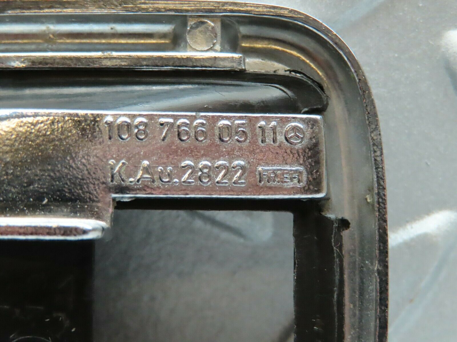 3405 Mercedes-Benz W108 280SE Chrome Frame For Door Opener Left 1087660511