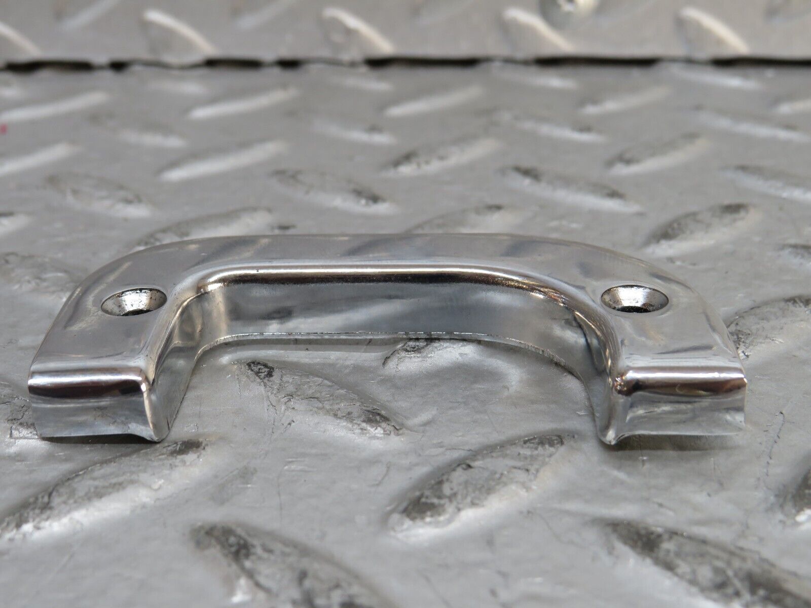 28279 Mercedes-Benz S123 240D Wagon Right Interior Chrome Latch Trim 1237230224