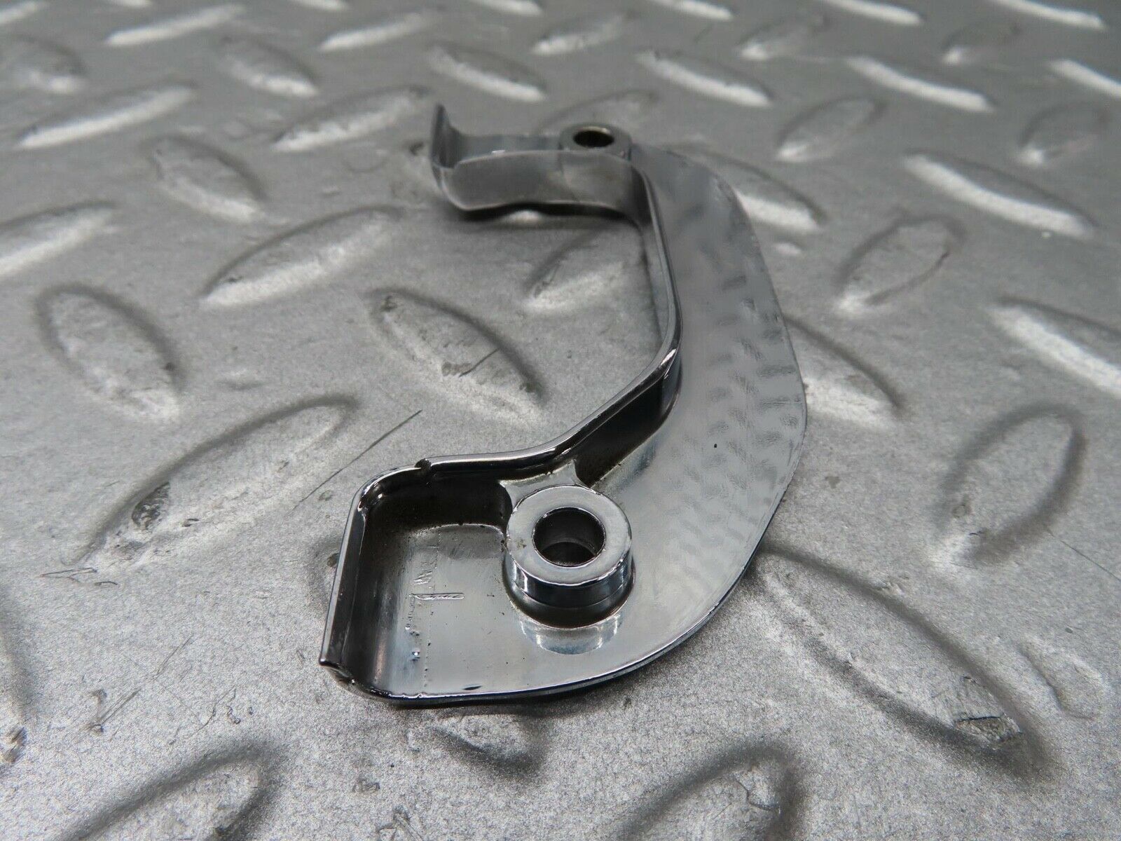 14453 Mercedes-Benz W116 350SE Left Interior Chrome Door Latch Trim