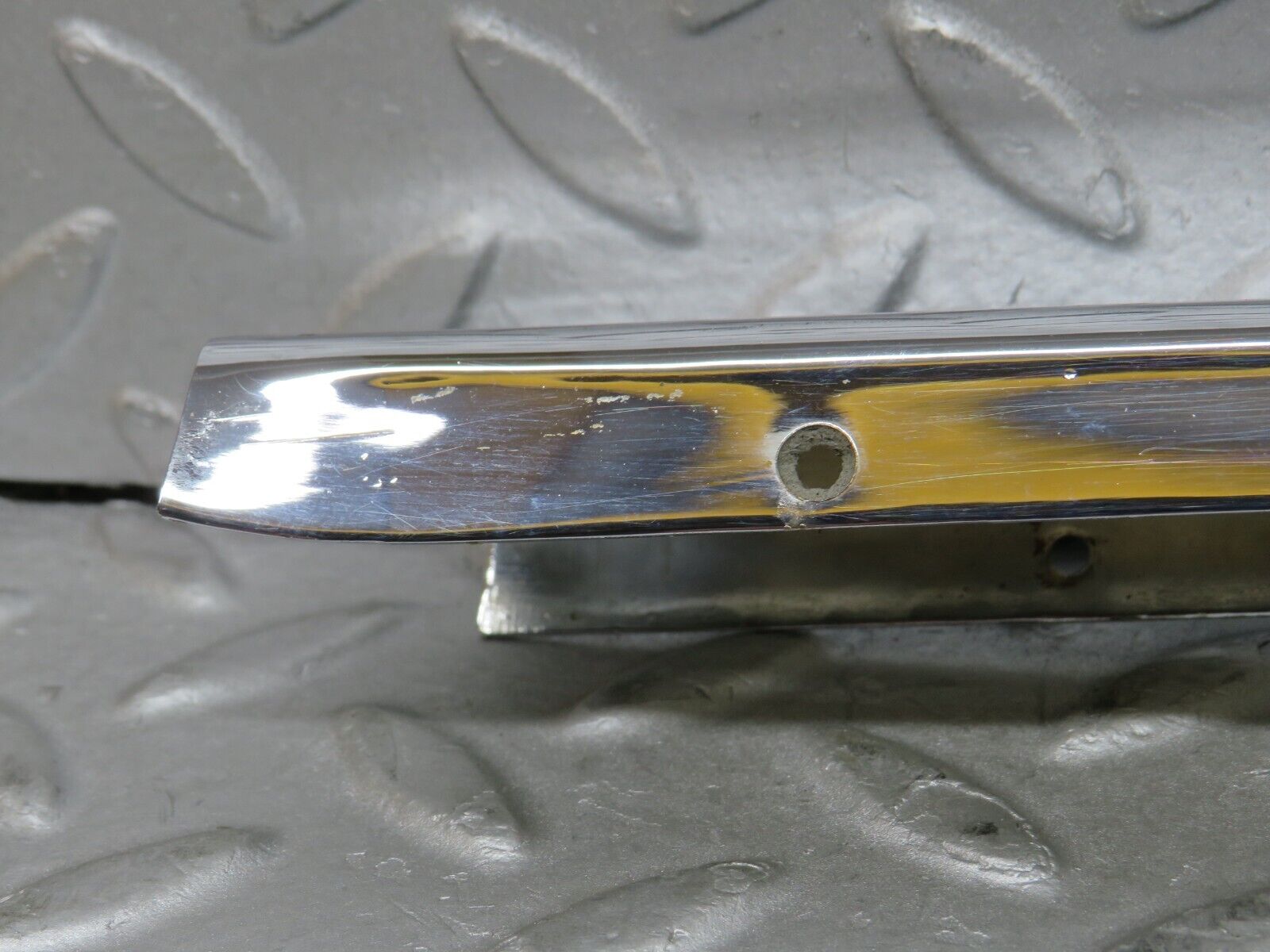 37371 Mercedes-Benz W109 300SEL A Pillar Exterior Chrome Trim Right Side