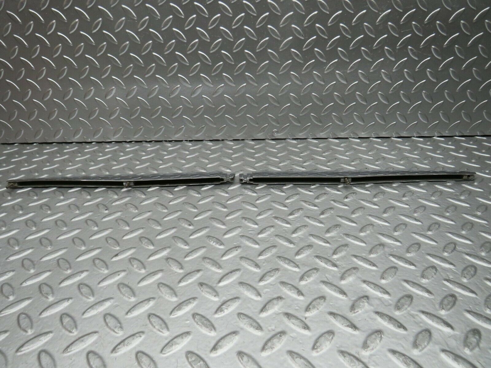 22735 Mercedes-Benz C107 450SLC Trunk Chrome Handle Pair 1076901380 1076901480