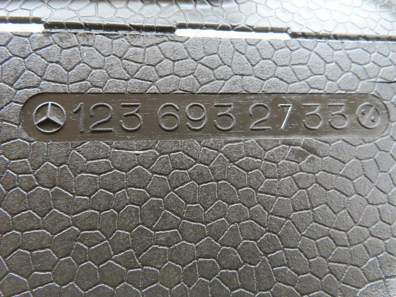 13572 Mercedes-Benz W123 200 Trunk Cover Panel Left Side 1236932733