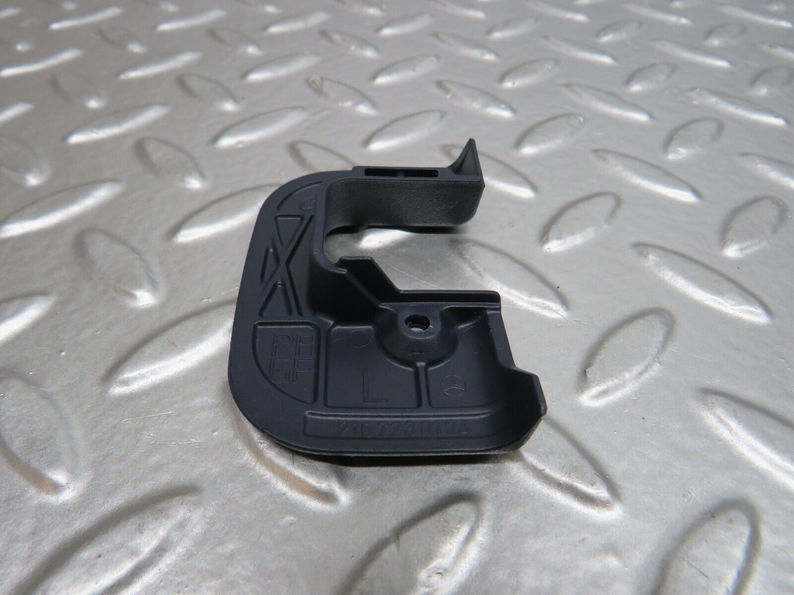 24692 Mercedes-Benz W140 S320 Left Interior Door Latch Trim Blue 2107230124