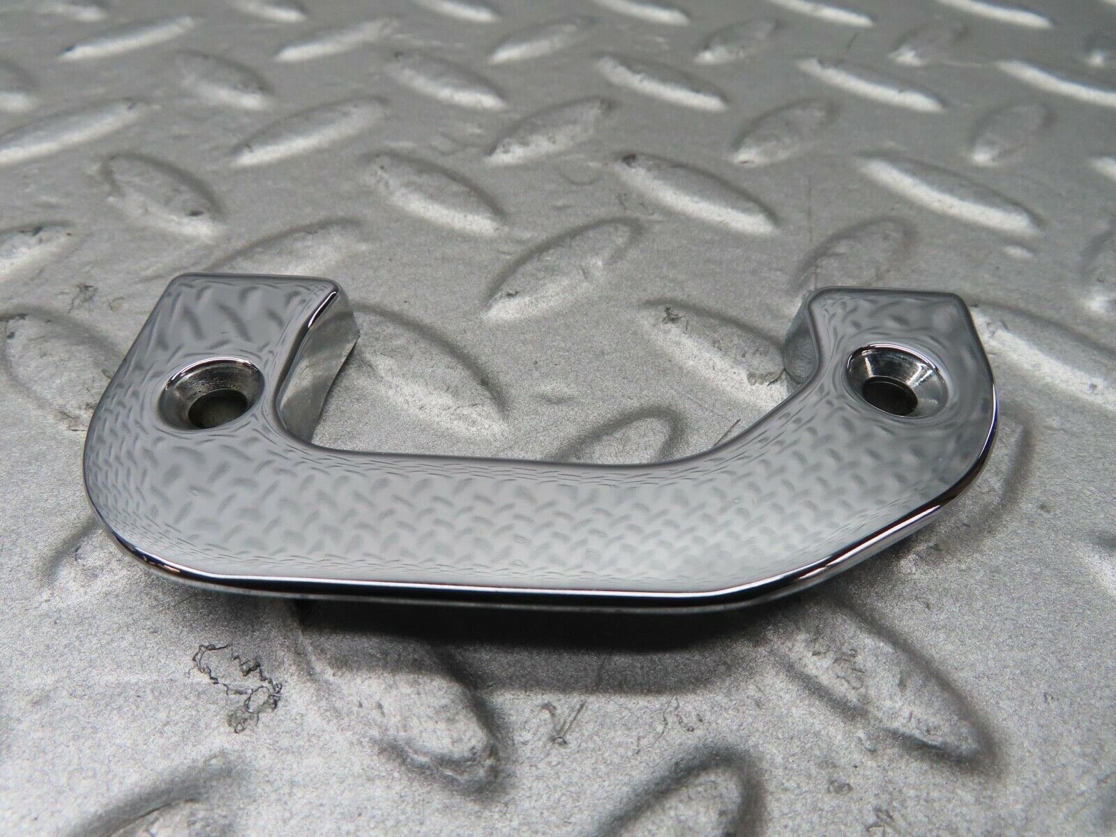 14453 Mercedes-Benz W116 350SE Left Interior Chrome Door Latch Trim