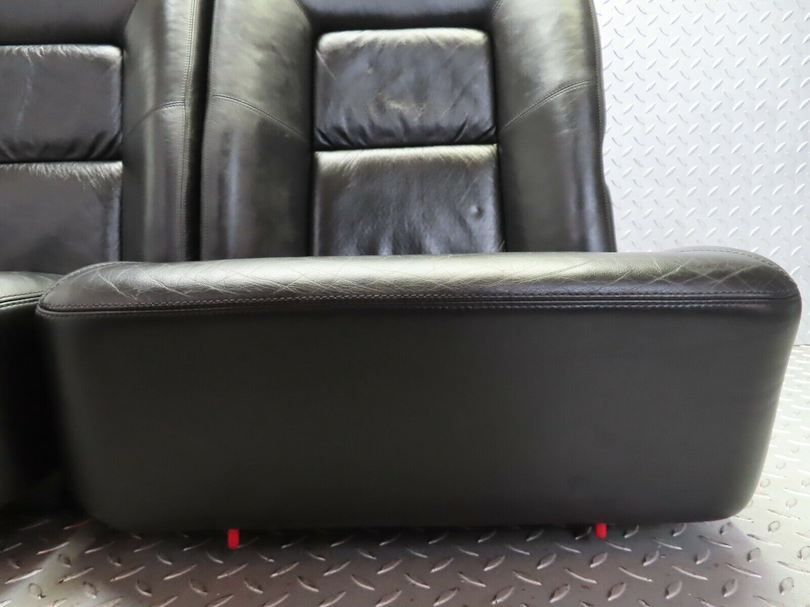 19412 Mercedes-Benz C140 CL420 Coupe Rear Seat Black Leather