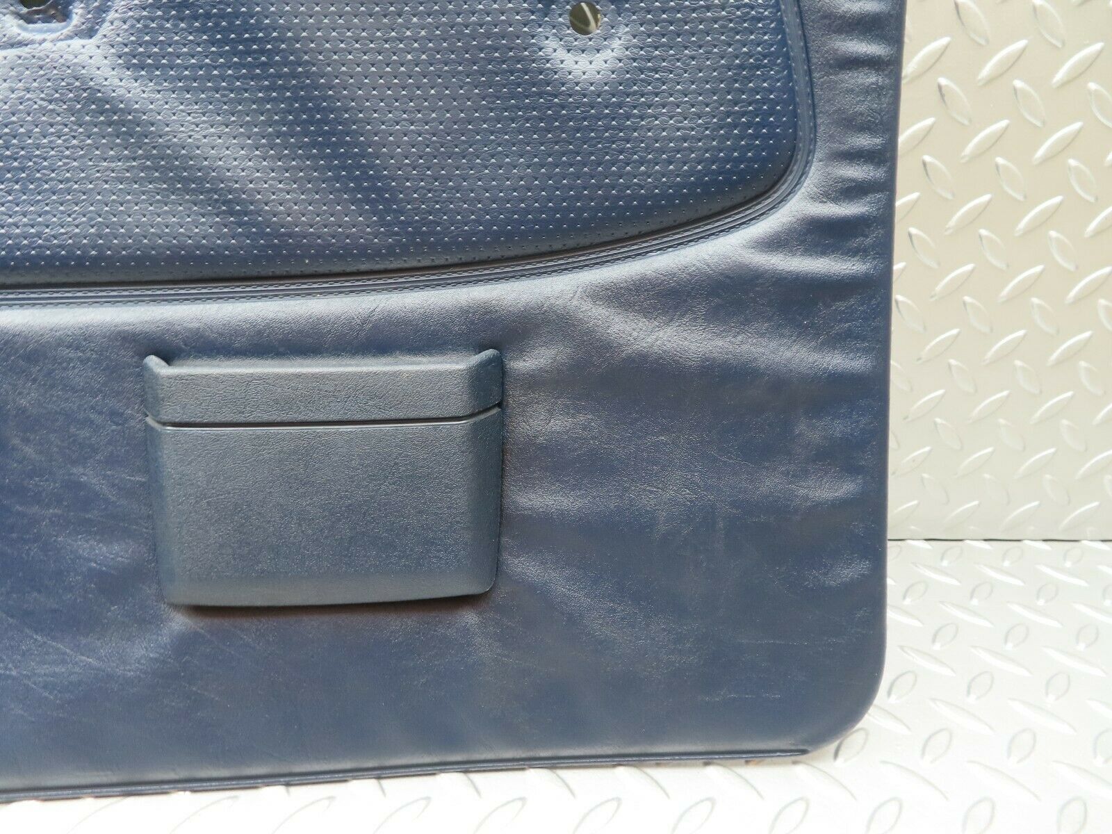 4368 Mercedes-Benz W123 230E Rear Left Door Card Blue