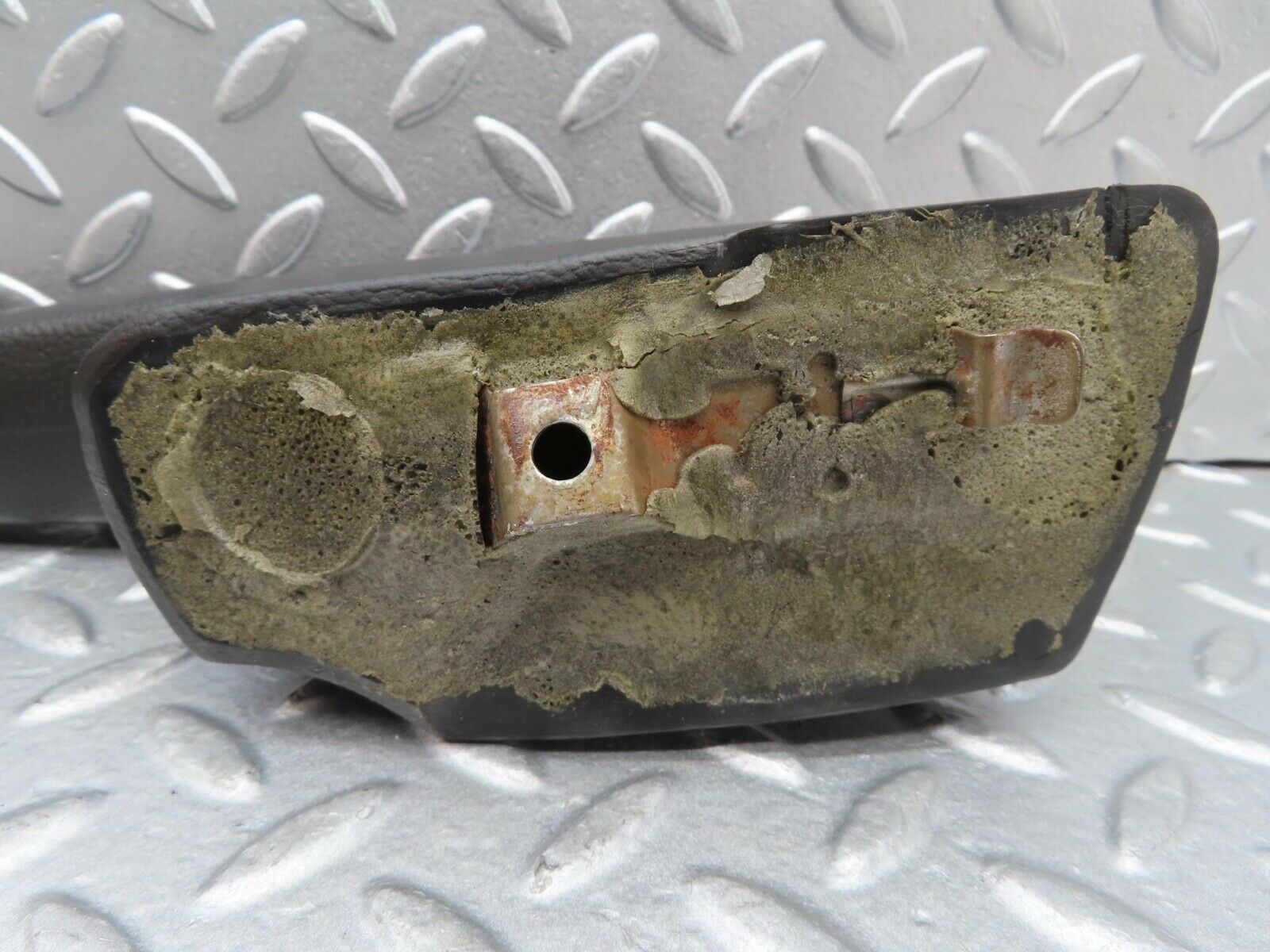 14207 Mercedes-Benz W116 350SE Rear Left Interior Door Handle Black