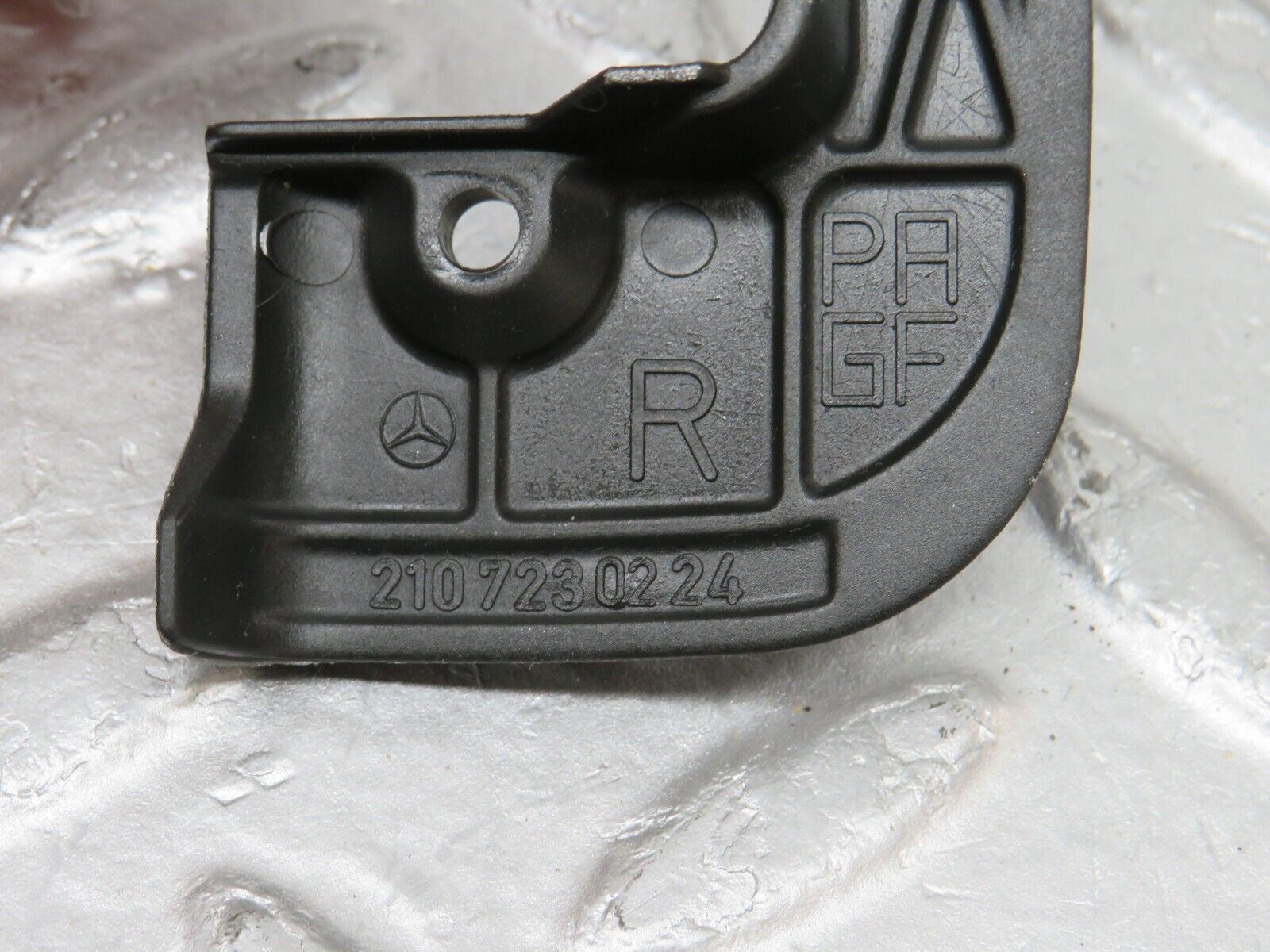 34739 Mercedes-Benz W210 320E Door Lock Cover Pair 2107230124 2107230224