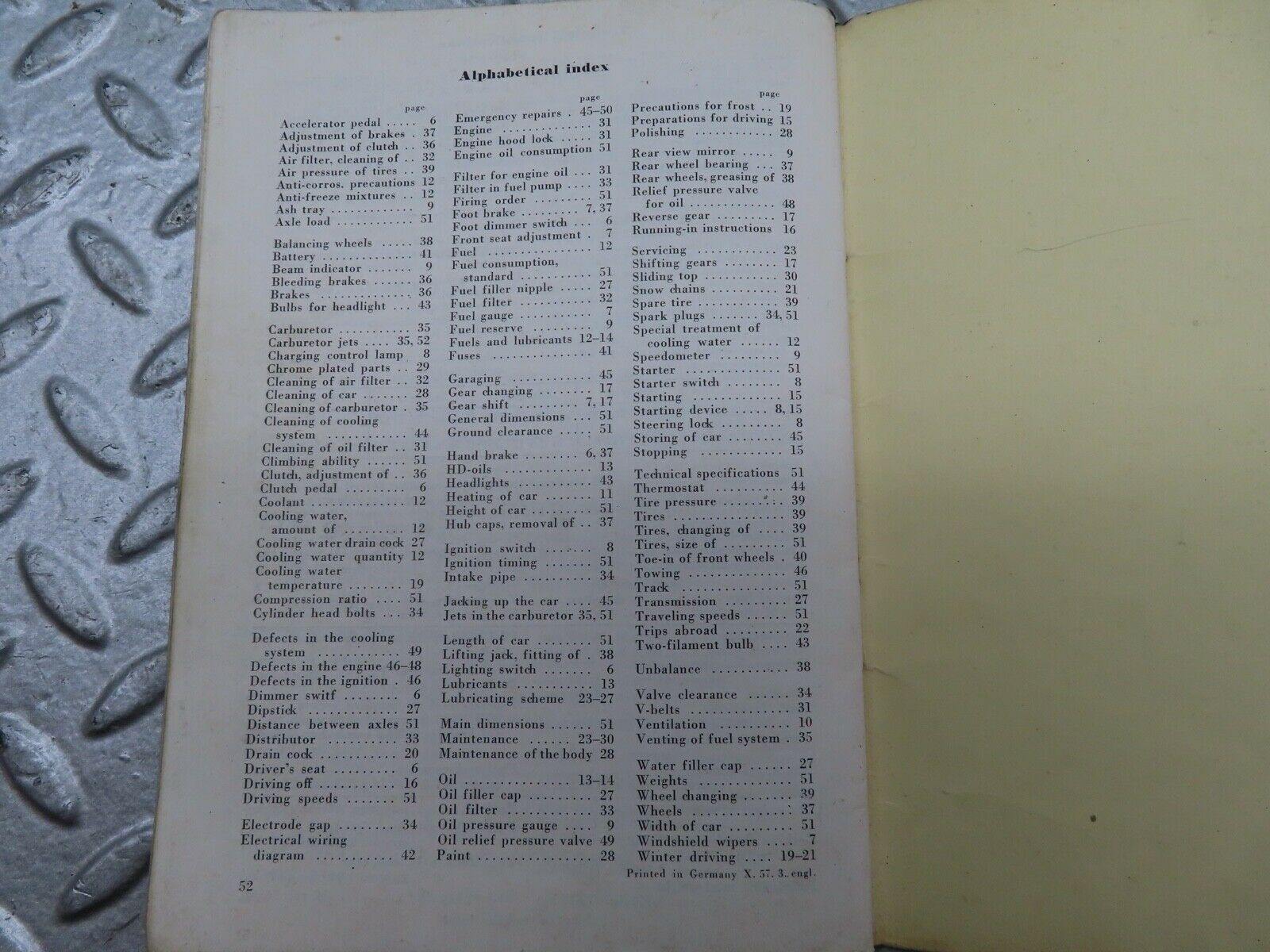 20498 Mercedes-Benz 180a Instruction Manual