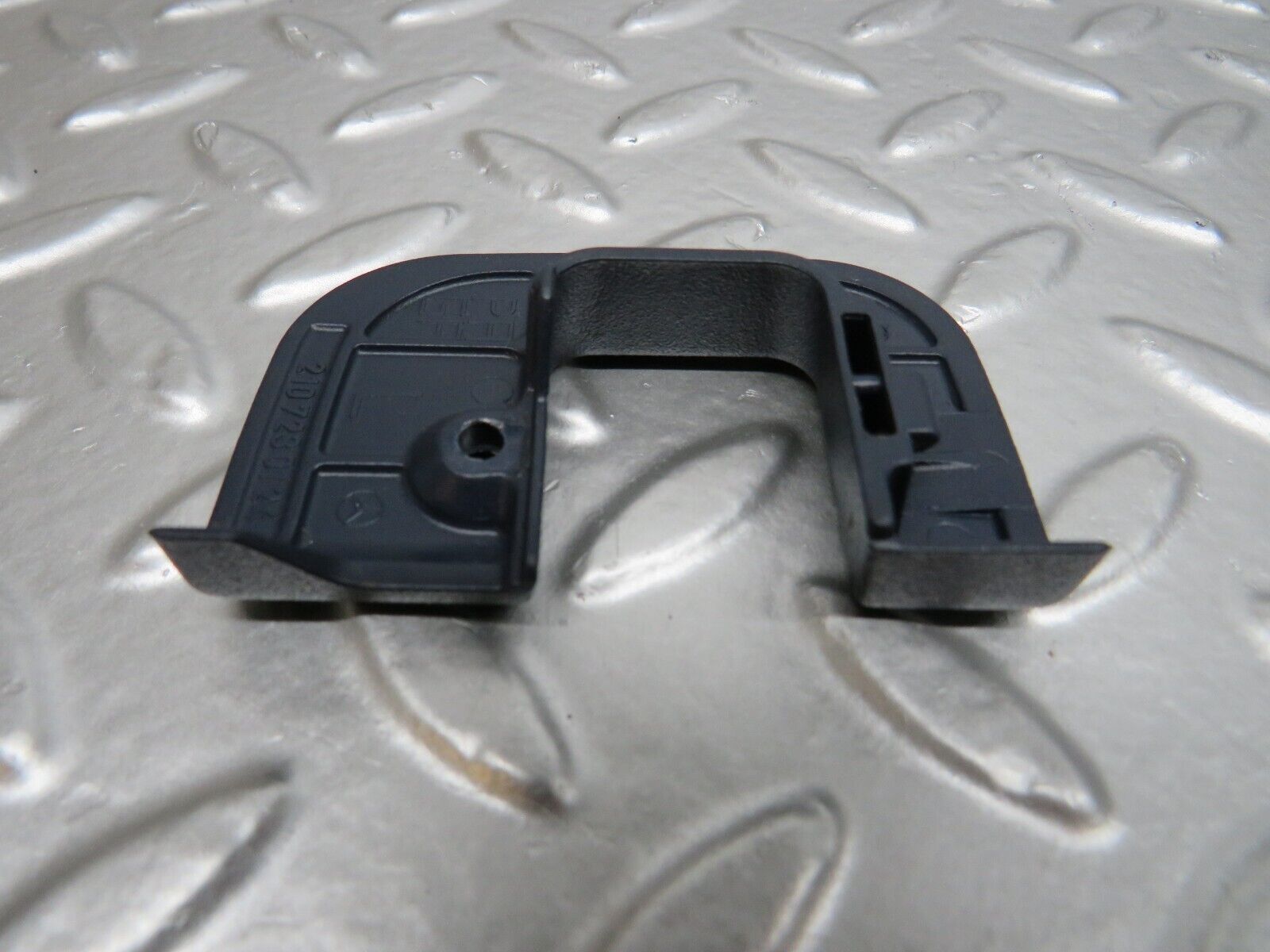 24693 Mercedes-Benz W140 S320 Left Interior Door Latch Trim Blue 2107230124