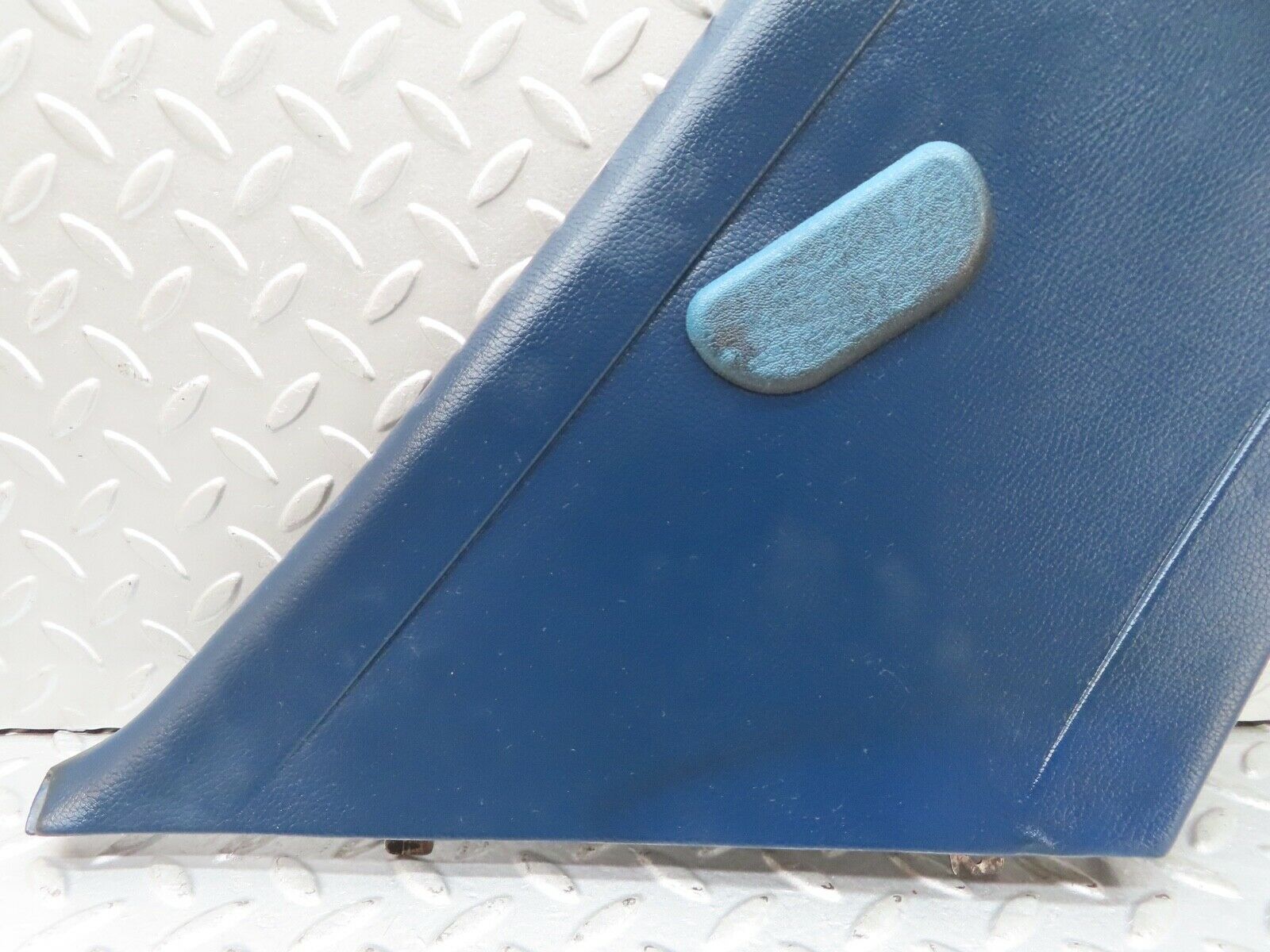 17517 Mercedes-Benz W116 450SEL C Pillar Cover Trim Left Side Blue