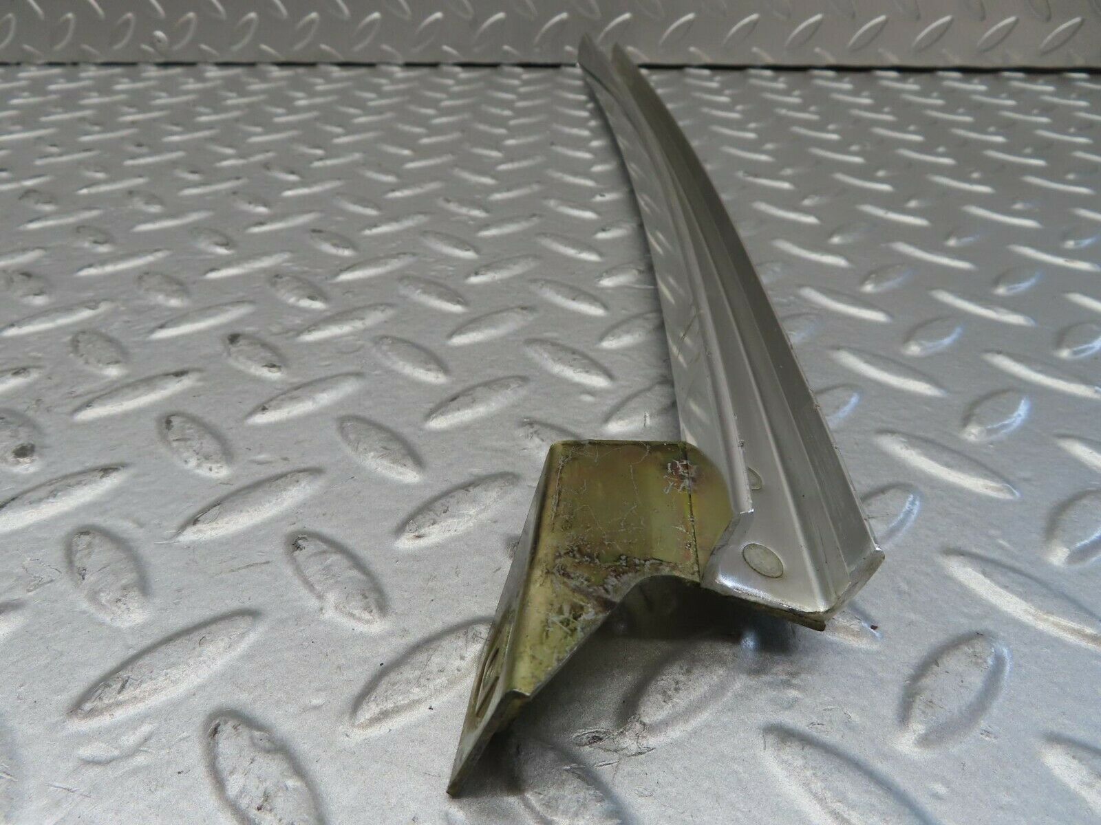 15465 Mercedes-Benz W123 230E Rear Left Door Rear Chrome Window Channel
