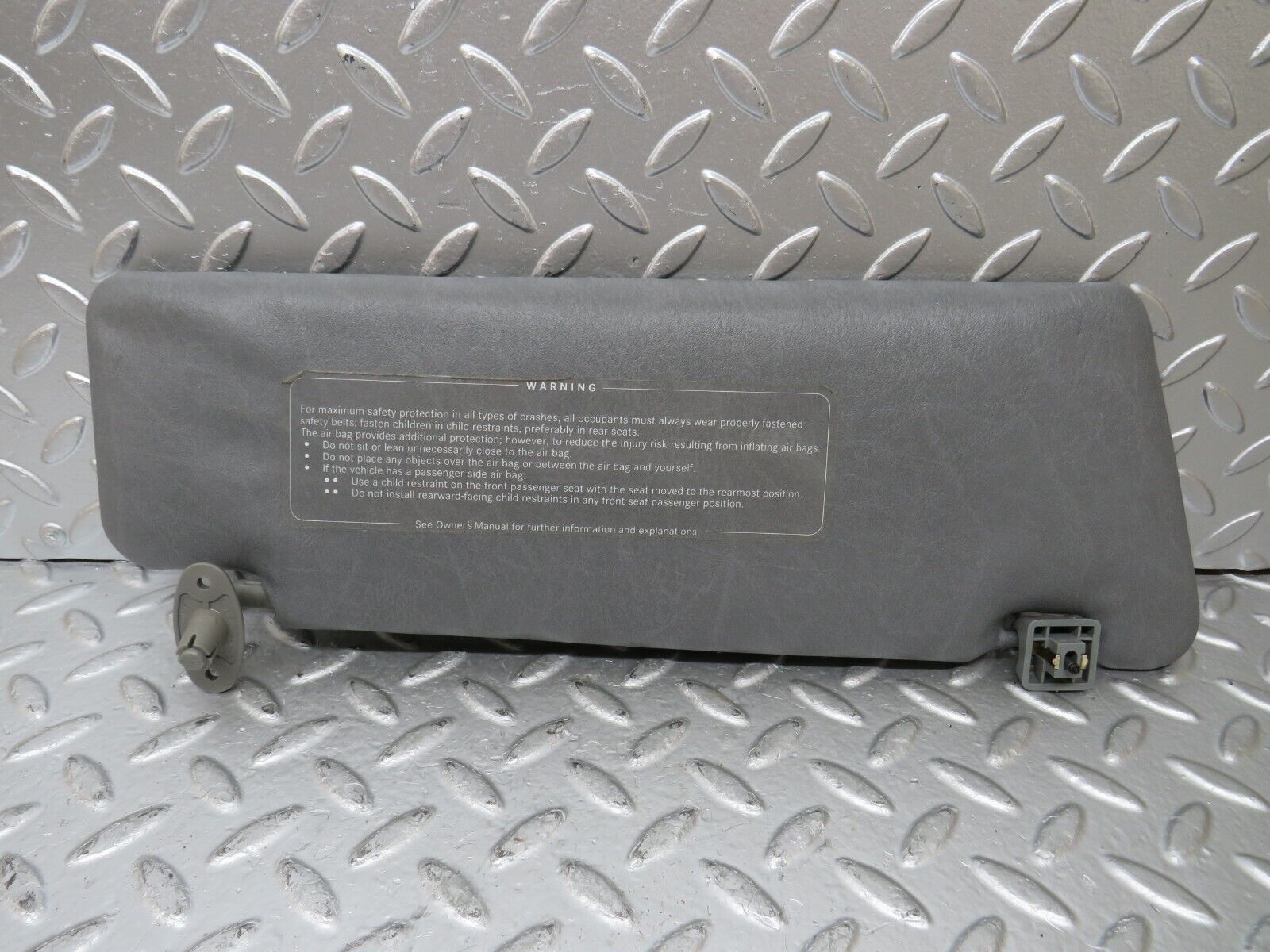 25862 Mercedes-Benz W124 280E Sun Visor Left Side Grey