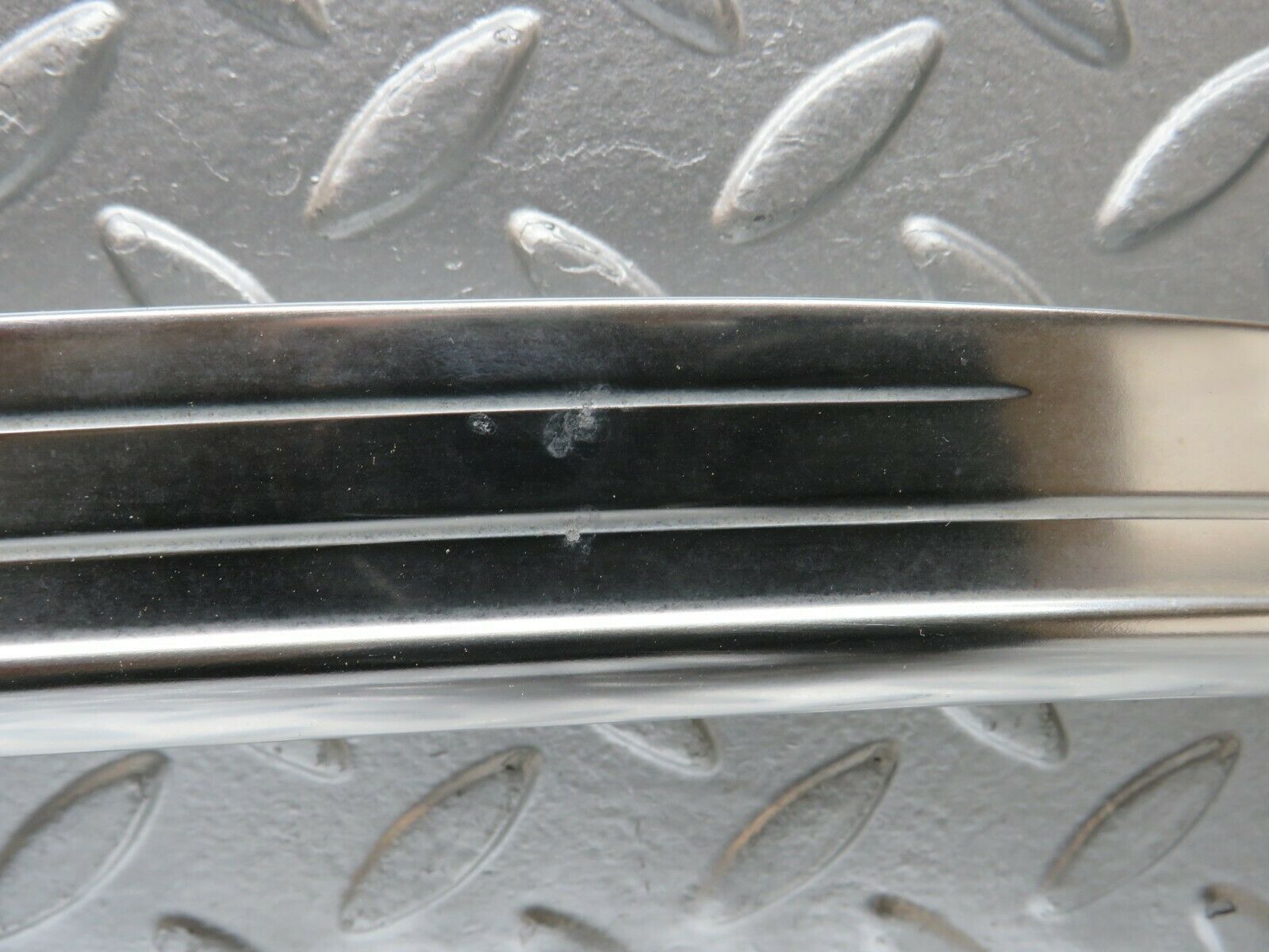 23505 Mercedes-Benz W114 280E C Pillar Chrome Moulding Trim Right Side