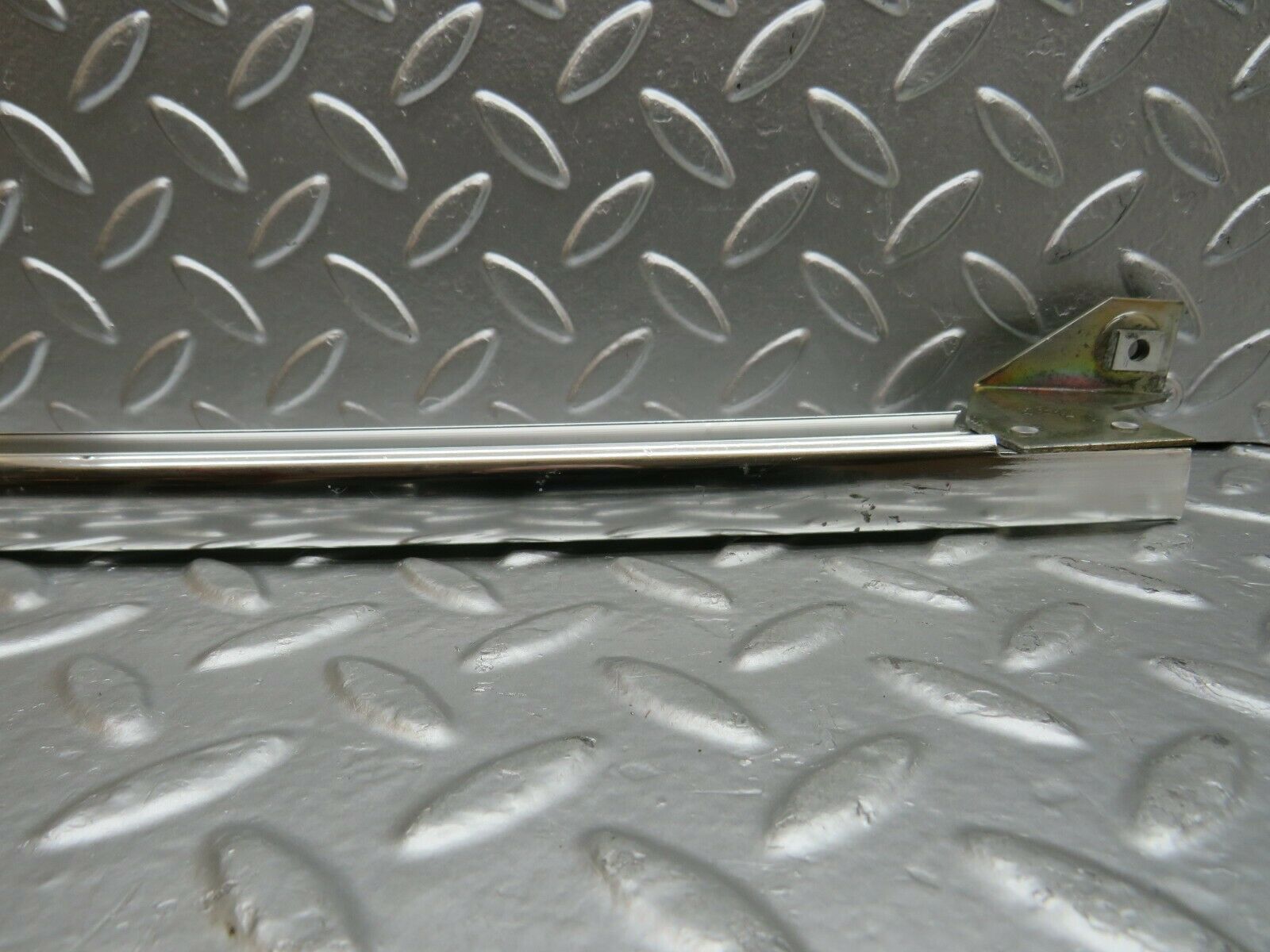 24020 Mercedes-Benz W123 280E Rear Left Door Chrome Window Channel