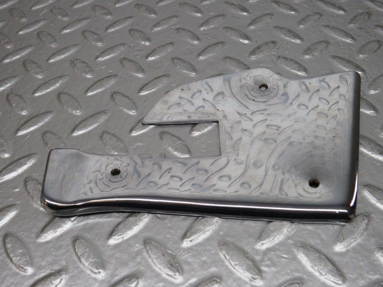 0726 Mercedes-Benz C107 350SLC Coupe Door Chrome Trim Cover Left And Right