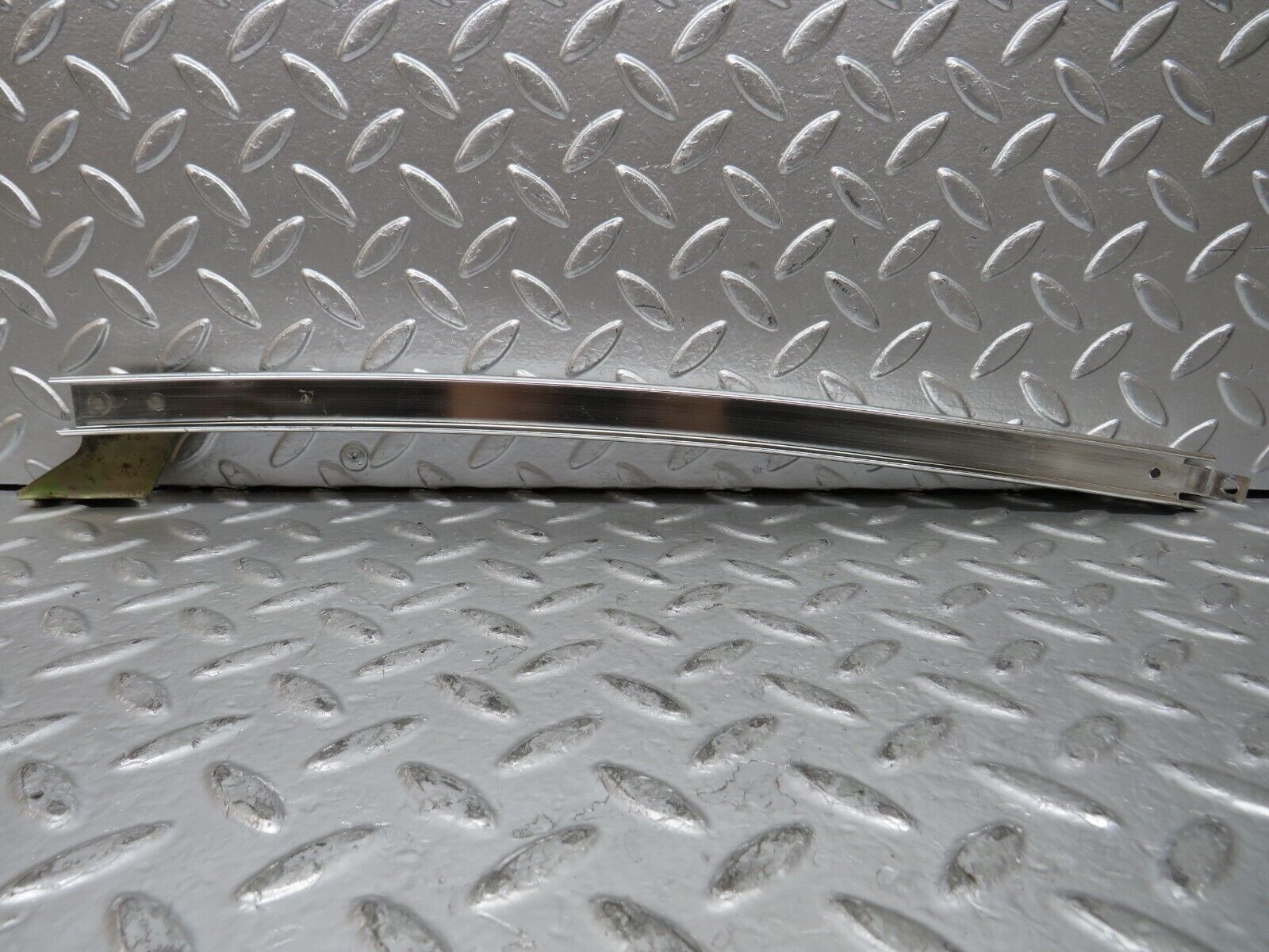 27124 Mercedes-Benz W123 280E Rear Right Door Chrome Window Channel