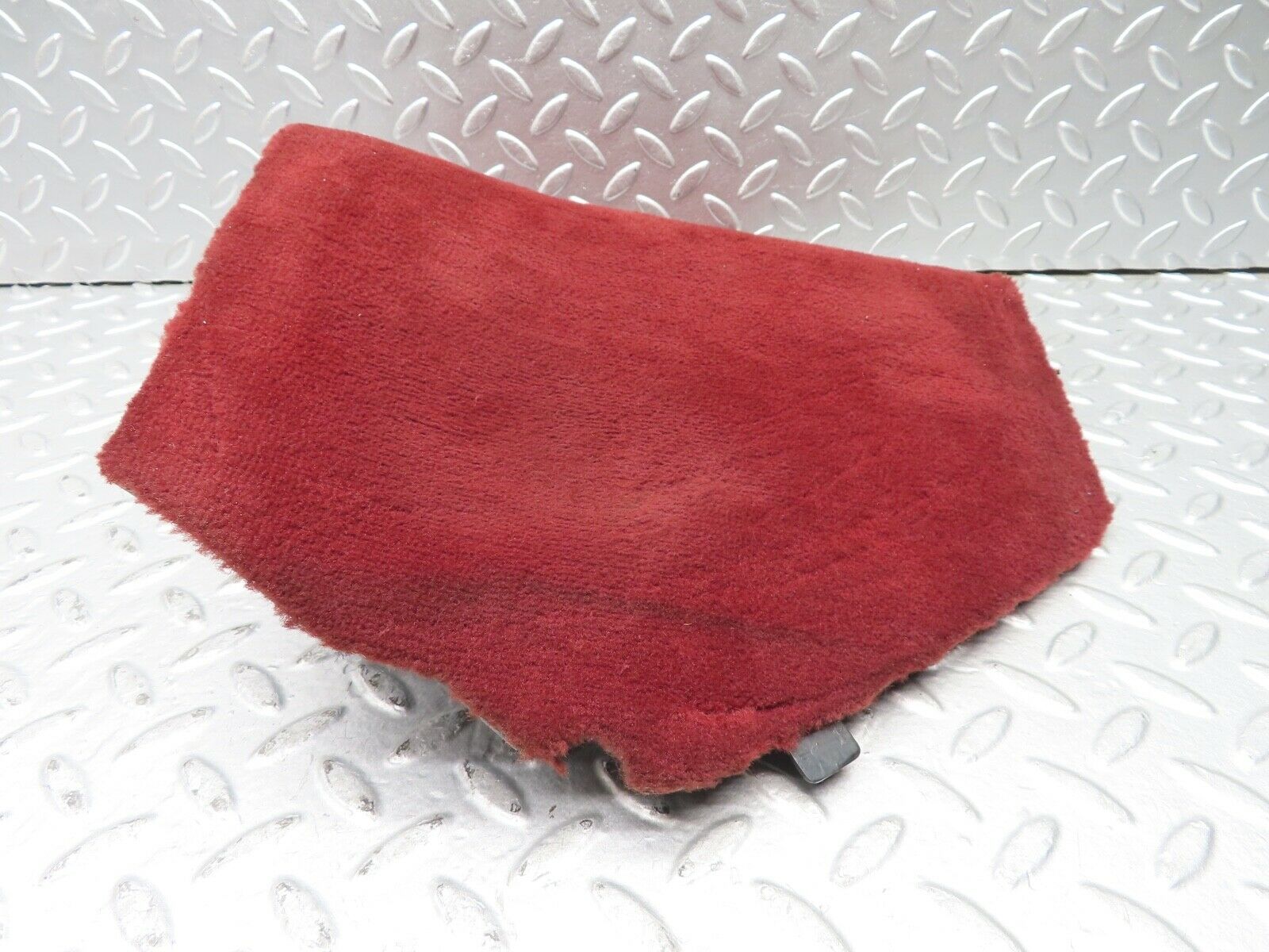 21502 Mercedes-Benz W126 300SE Front Right Kick Panel Burgundy Red 1266880406