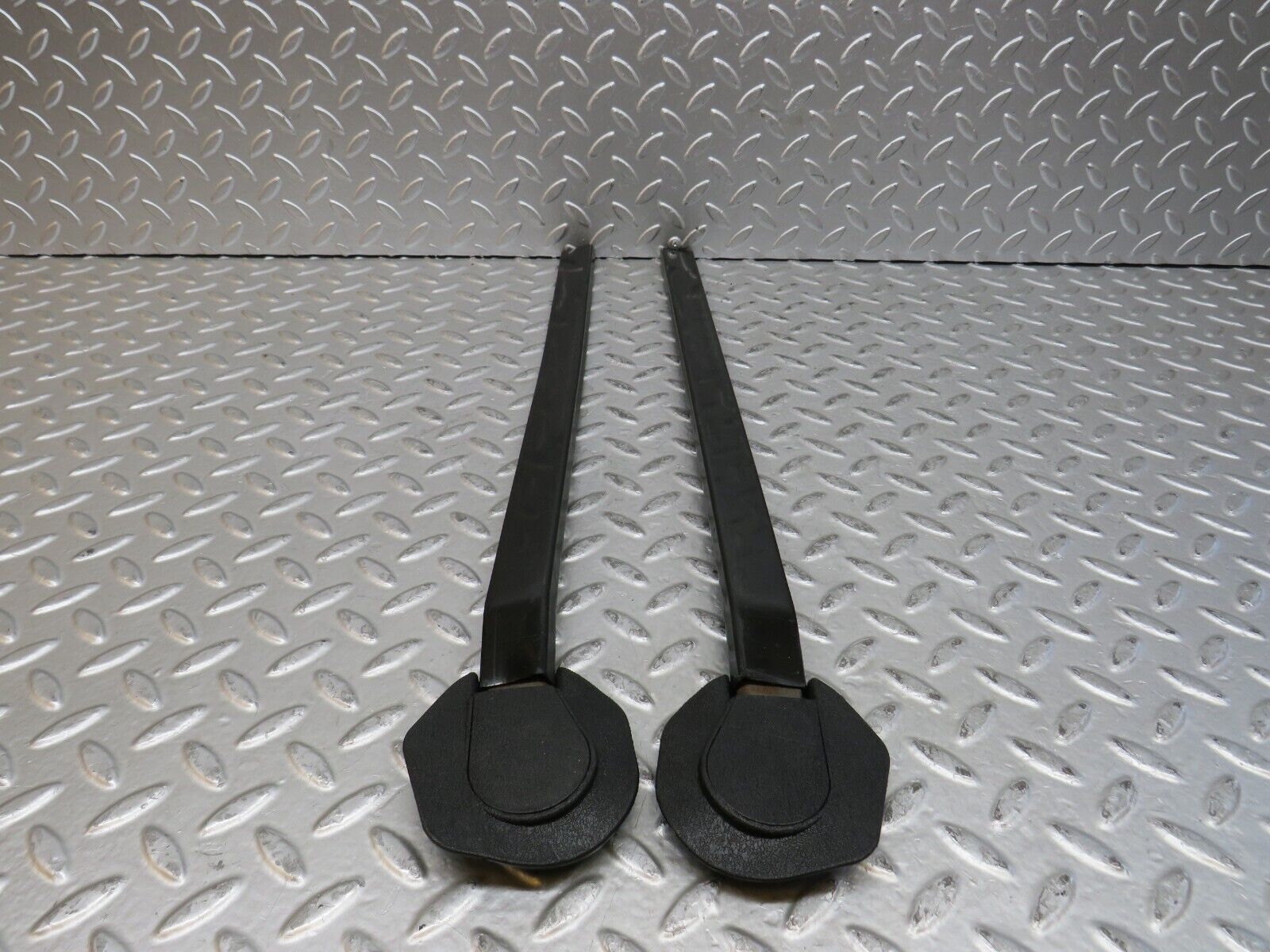 28387 Mercedes-Benz S123 240D Wagon Seat Belt Runner Pair 1239192520