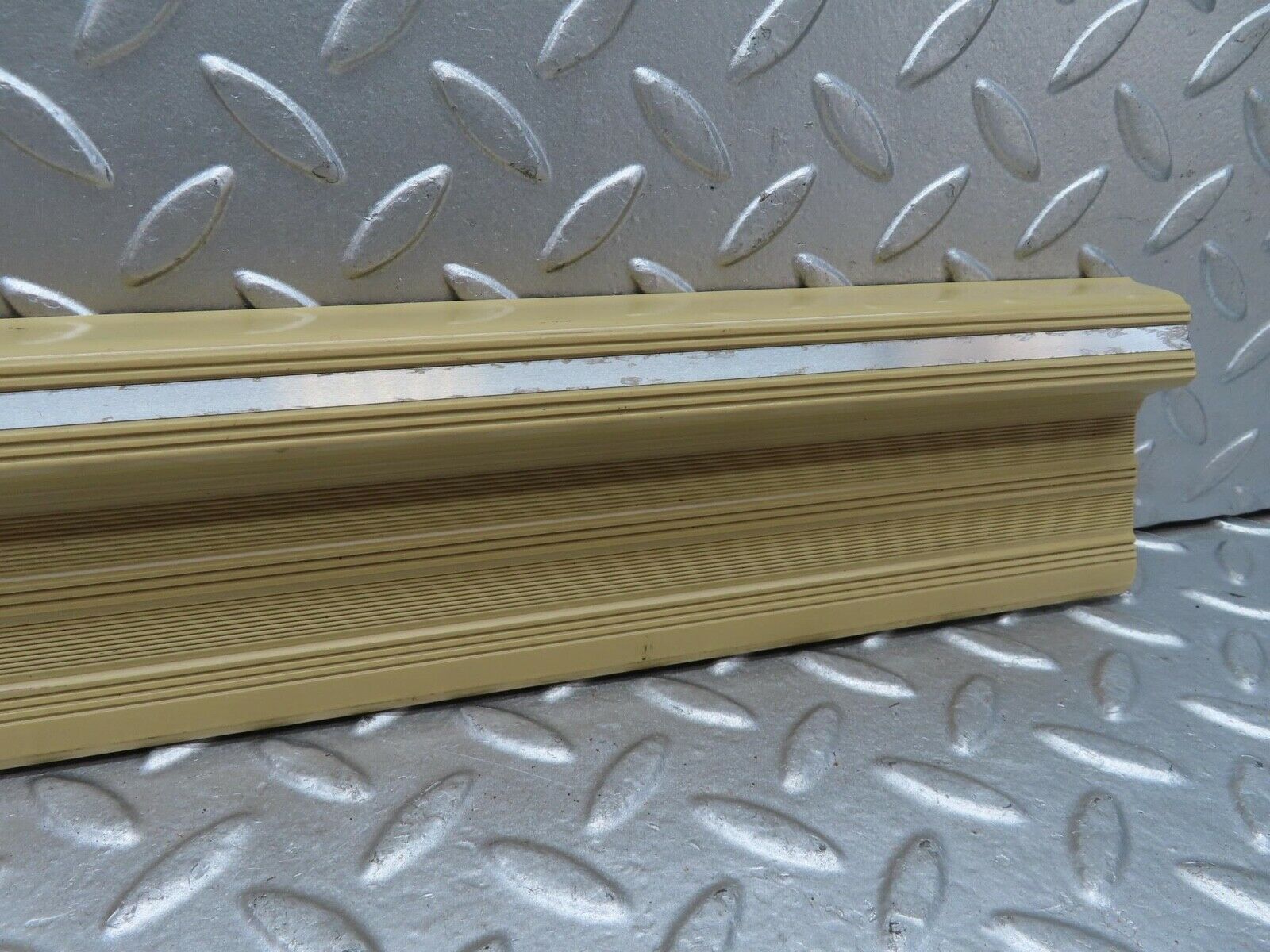 15391 Mercedes-Benz W123 230E Rear Right Door Sill Trim Beige