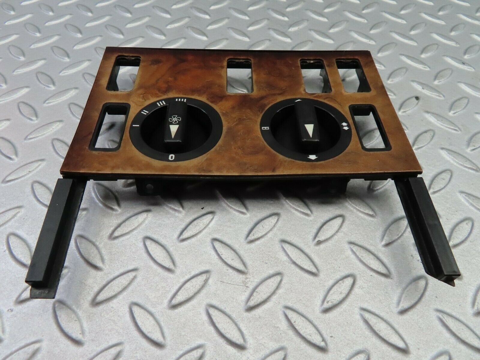 6114 Mercedes-Benz W126 380SE Heater Console Panel Wood 1266830375