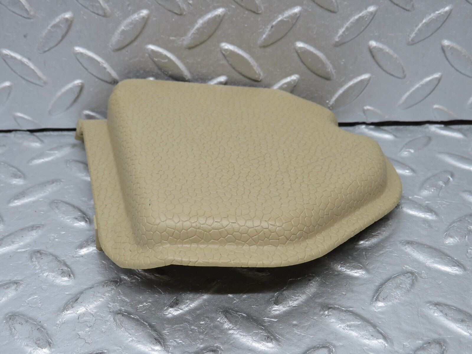 38267 Mercedes-Benz R129 280SL Coupe Trunk Lock Cover Cream 1296930027