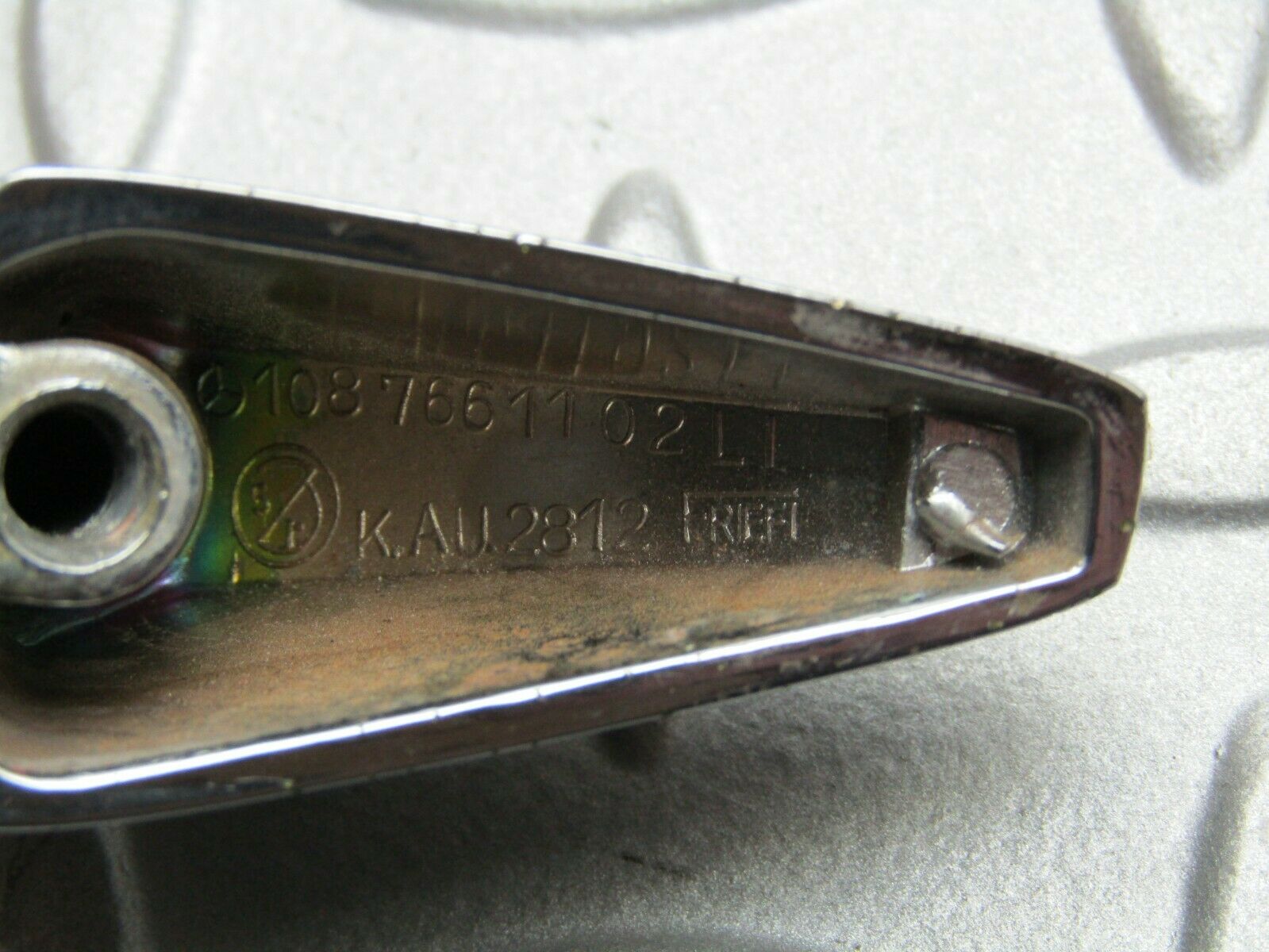 3291 Mercedes-Benz W108 280SE Door Handle Rear Left 1087661102