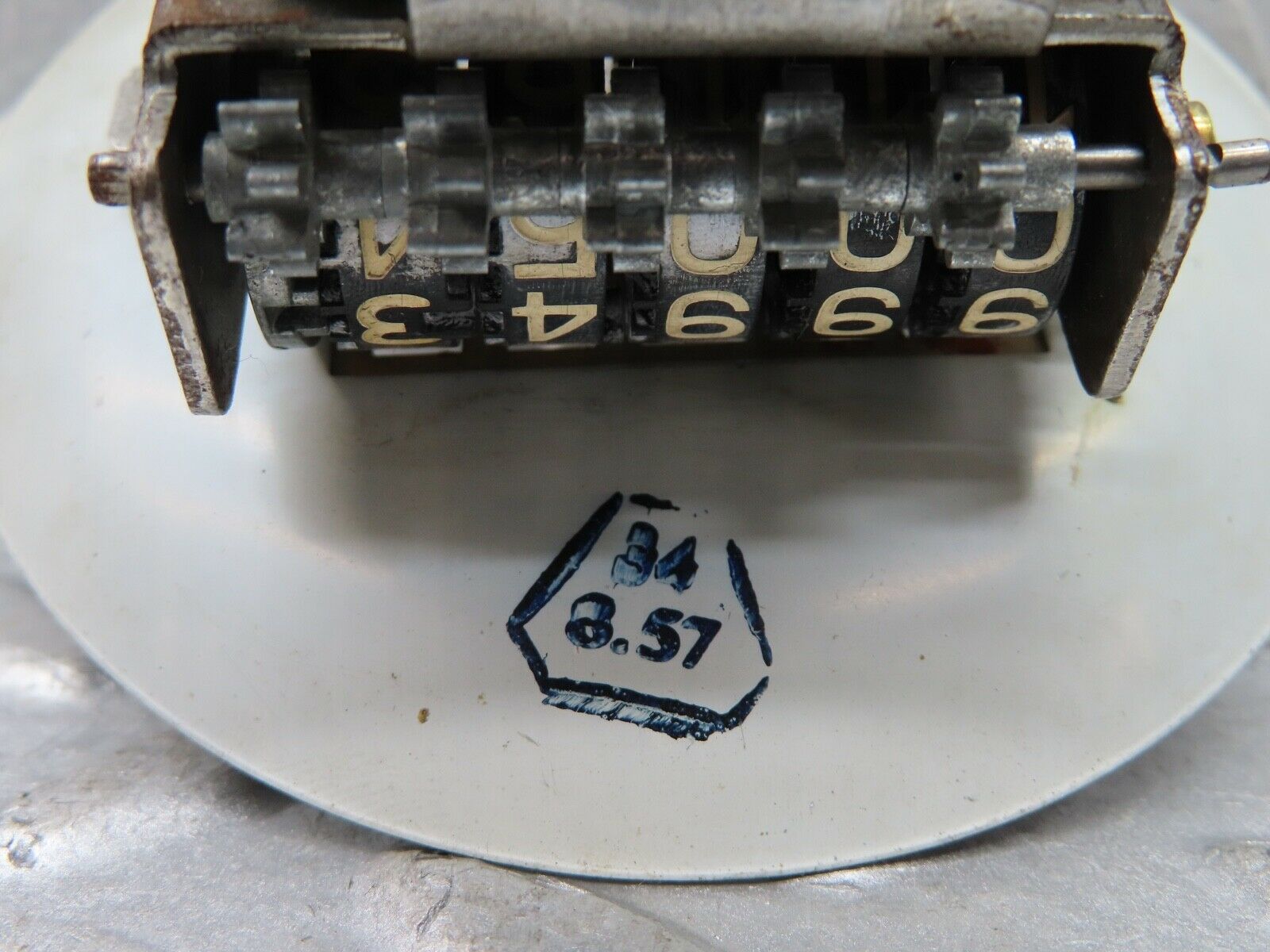 18984 Mercedes-Benz W121 190b Ponton Speedometer VDO 1215420101