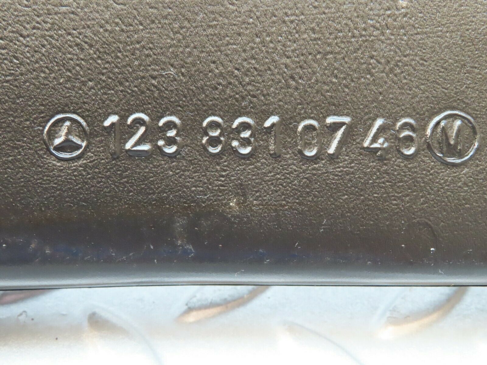 4385 Mercedes-Benz W123 230E Air Duct Heater Ventilation Right 1238310746