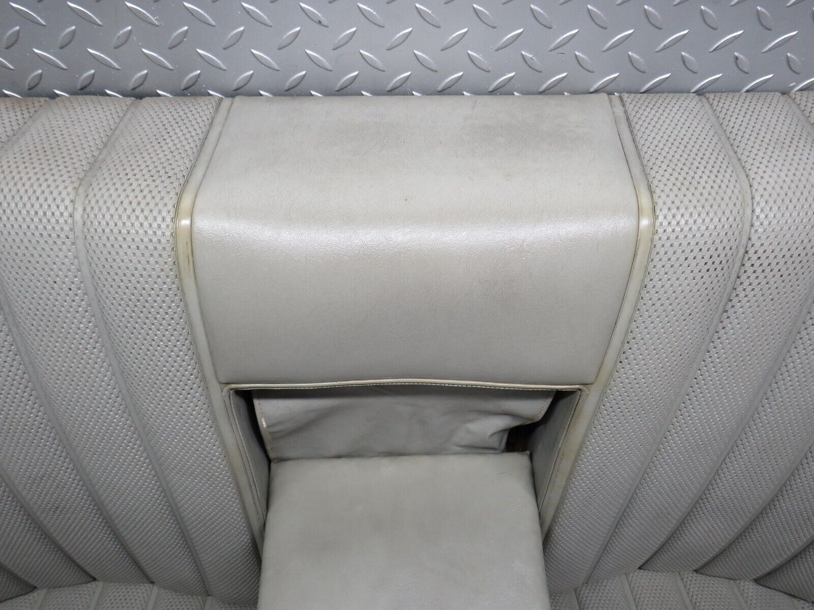 40512 Mercedes-Benz W110 230 Rear Seat Leather Beige