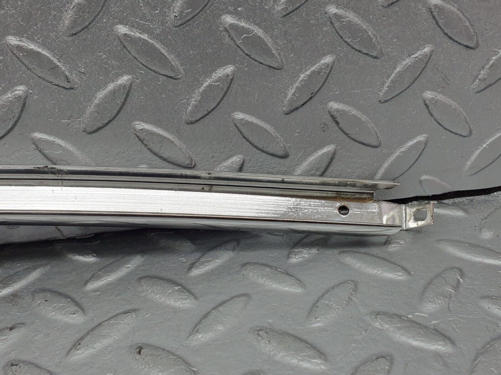 41177 Mercedes-Benz W126 300SE Rear Right Door Chrome Window Channel
