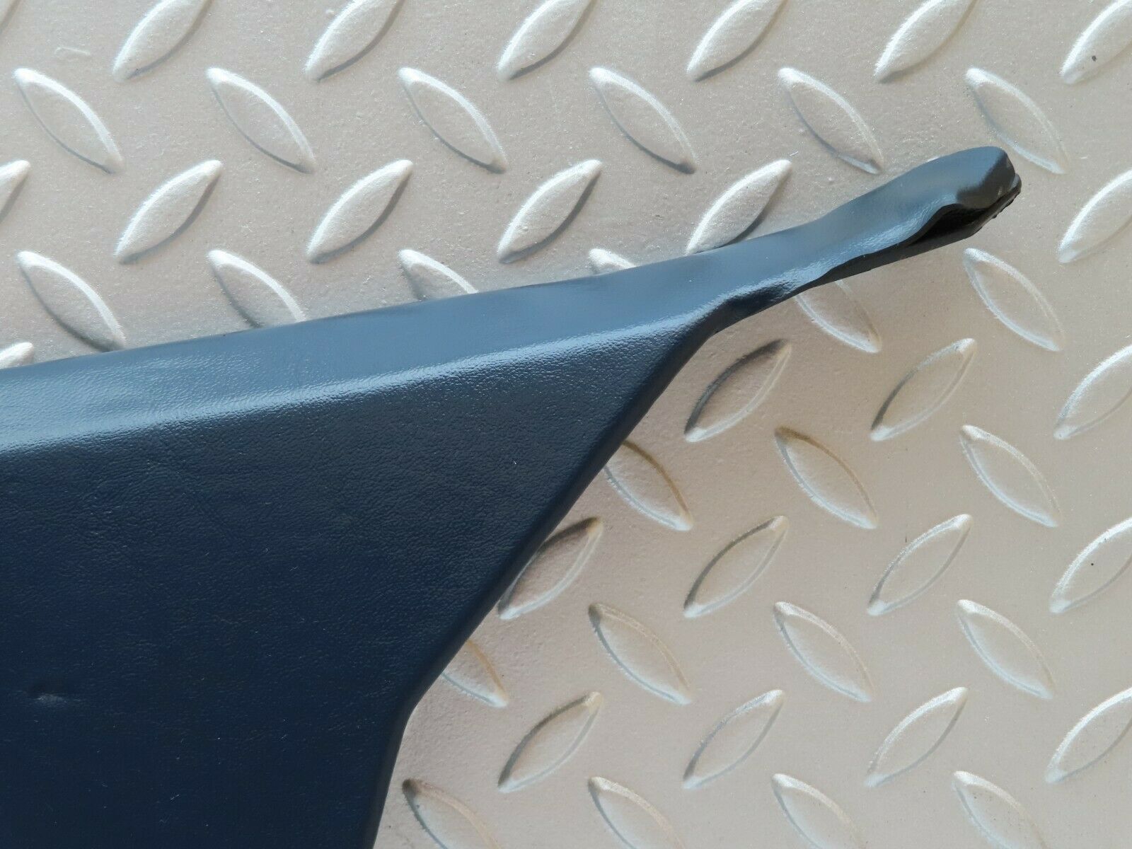 4341 Mercedes-Benz W123 230E C Pillar Cover Panel Right Side Blue 1236900425