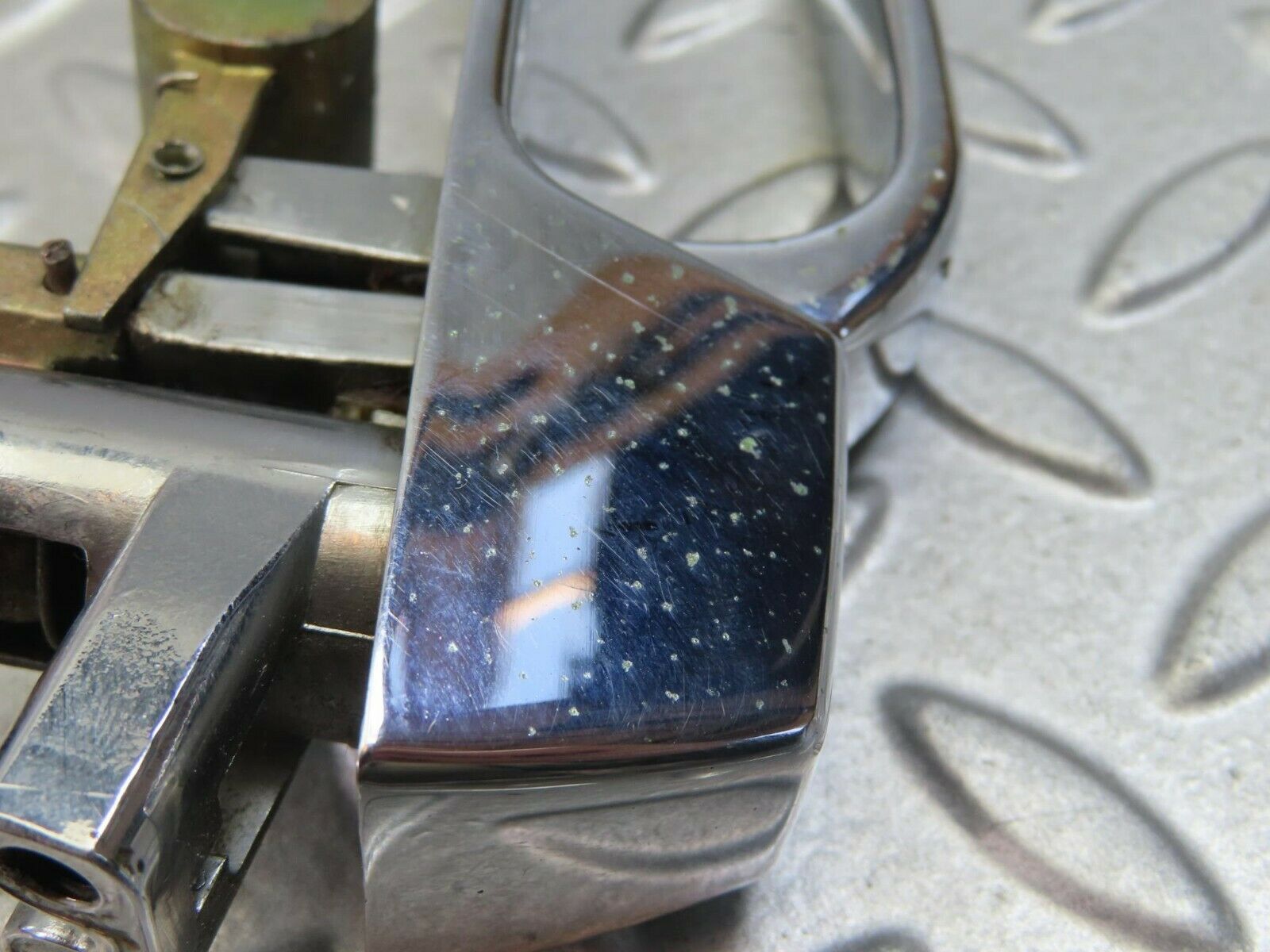 8749 Mercedes-Benz W116 Chrome Door Handle Rear Right 1167600059