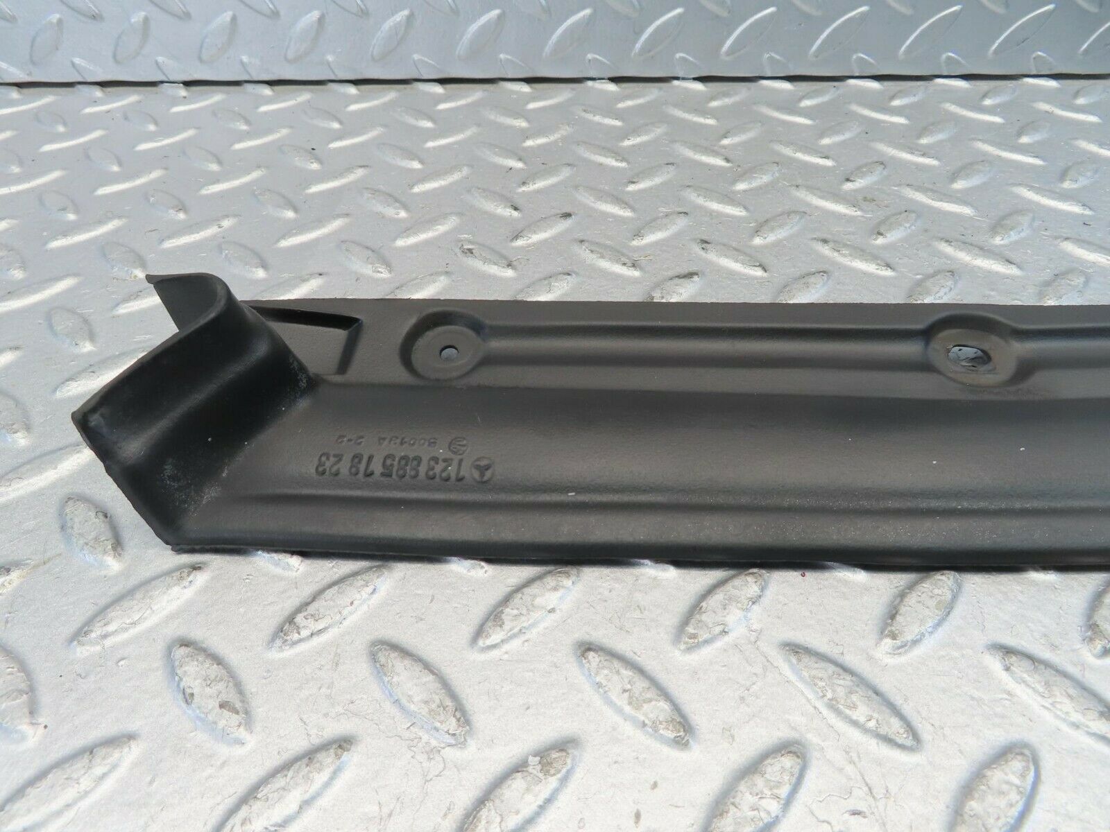 11443 Mercedes-Benz C123 230CE Coupe Front Bumper Rubber Right 1238851823