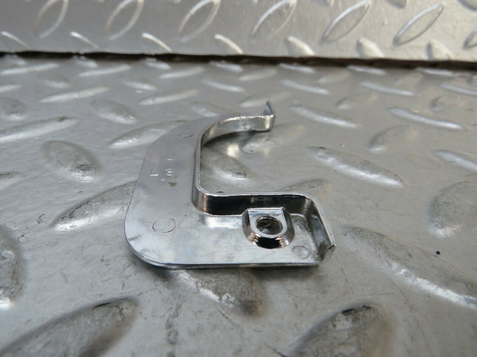 23732 Mercedes-Benz C107 450SLC Coupe Left Interior Chrome Door Latch Trim