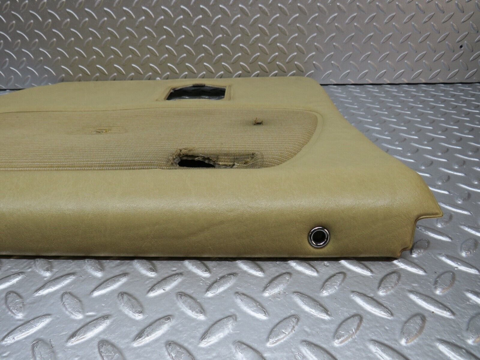 0612 Mercedes-Benz W123 230E Rear Right Door Card Panel Beige