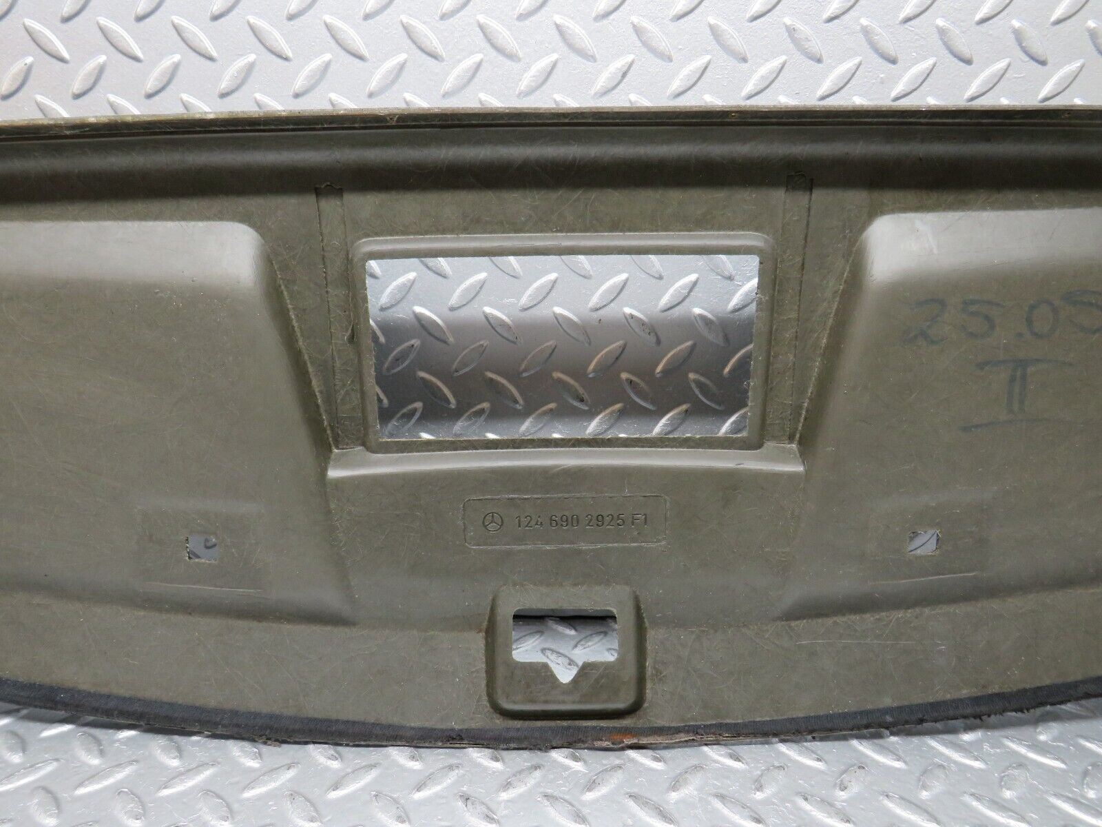 32338 Mercedes-Benz S124 300TE Headlining Roof Panel Grey 1246902925